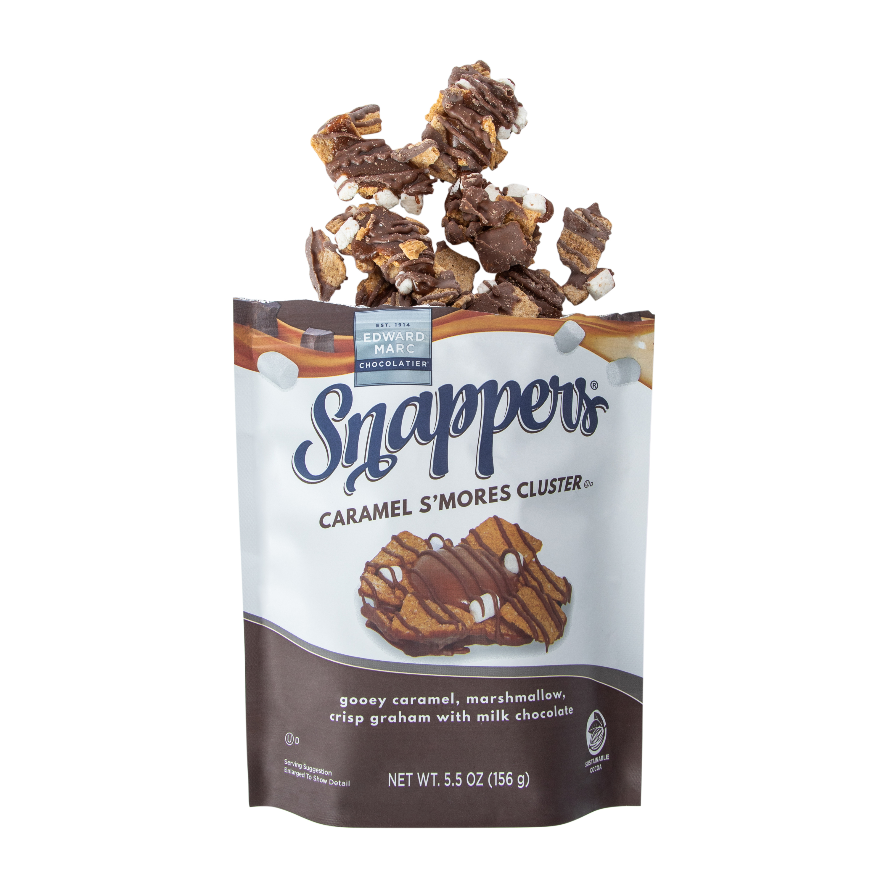 Snappers® Caramel S'mores Cluster 5.5oz