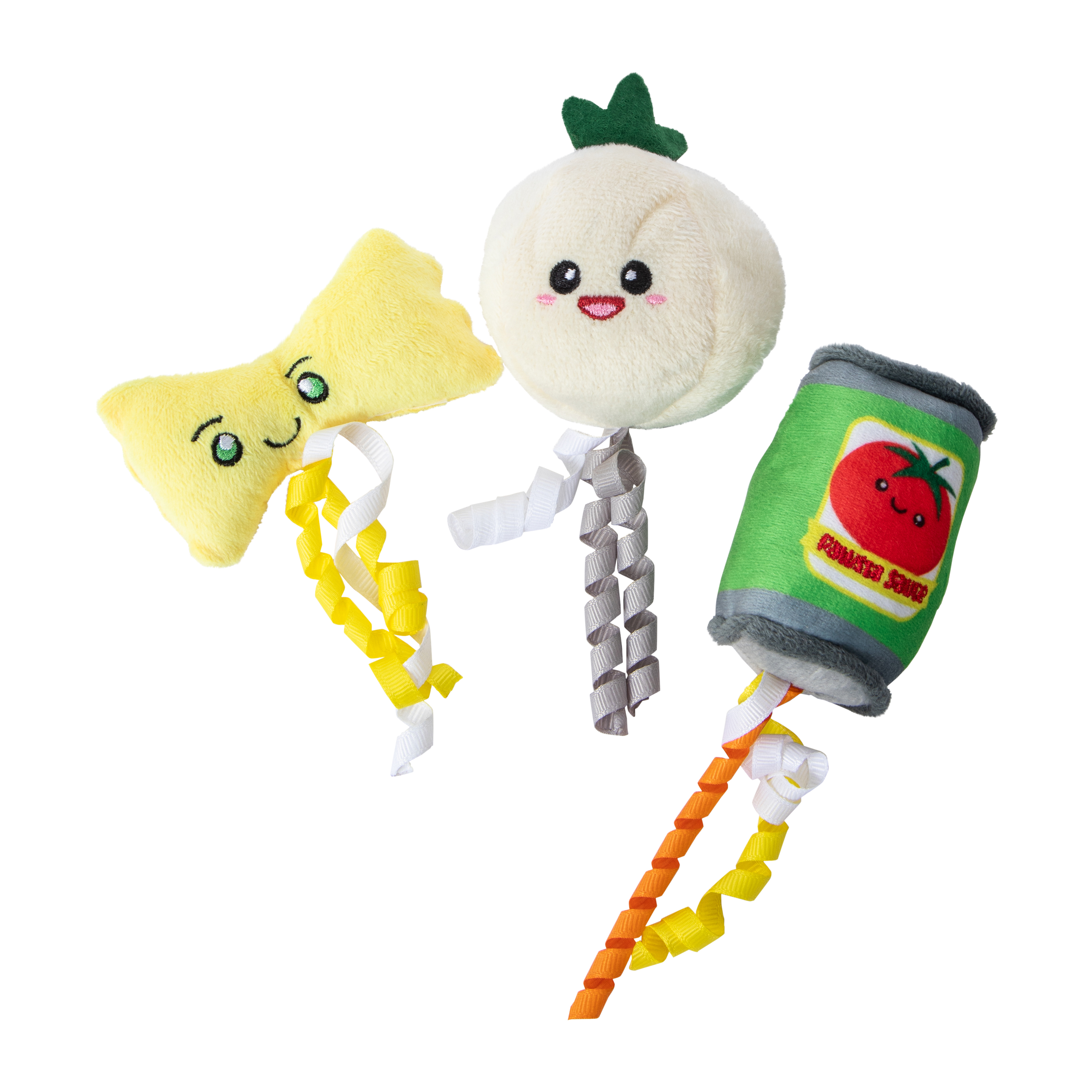 Foodiez Cat Toys With Ribbon 3-Pack