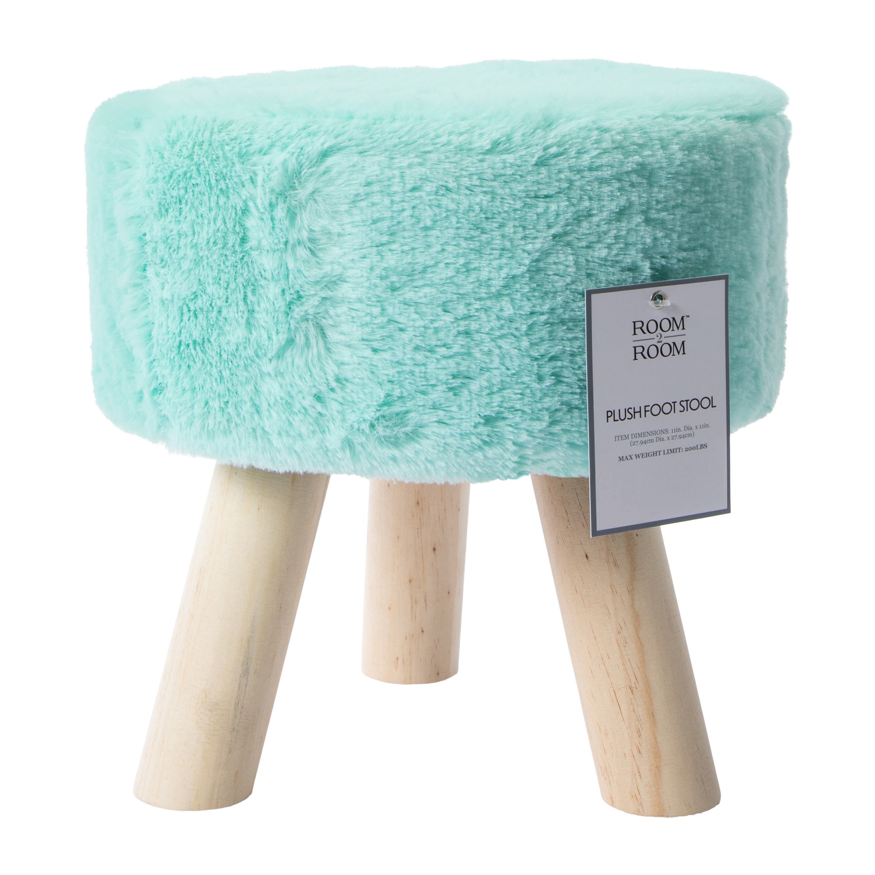 Plush Foot Stool
