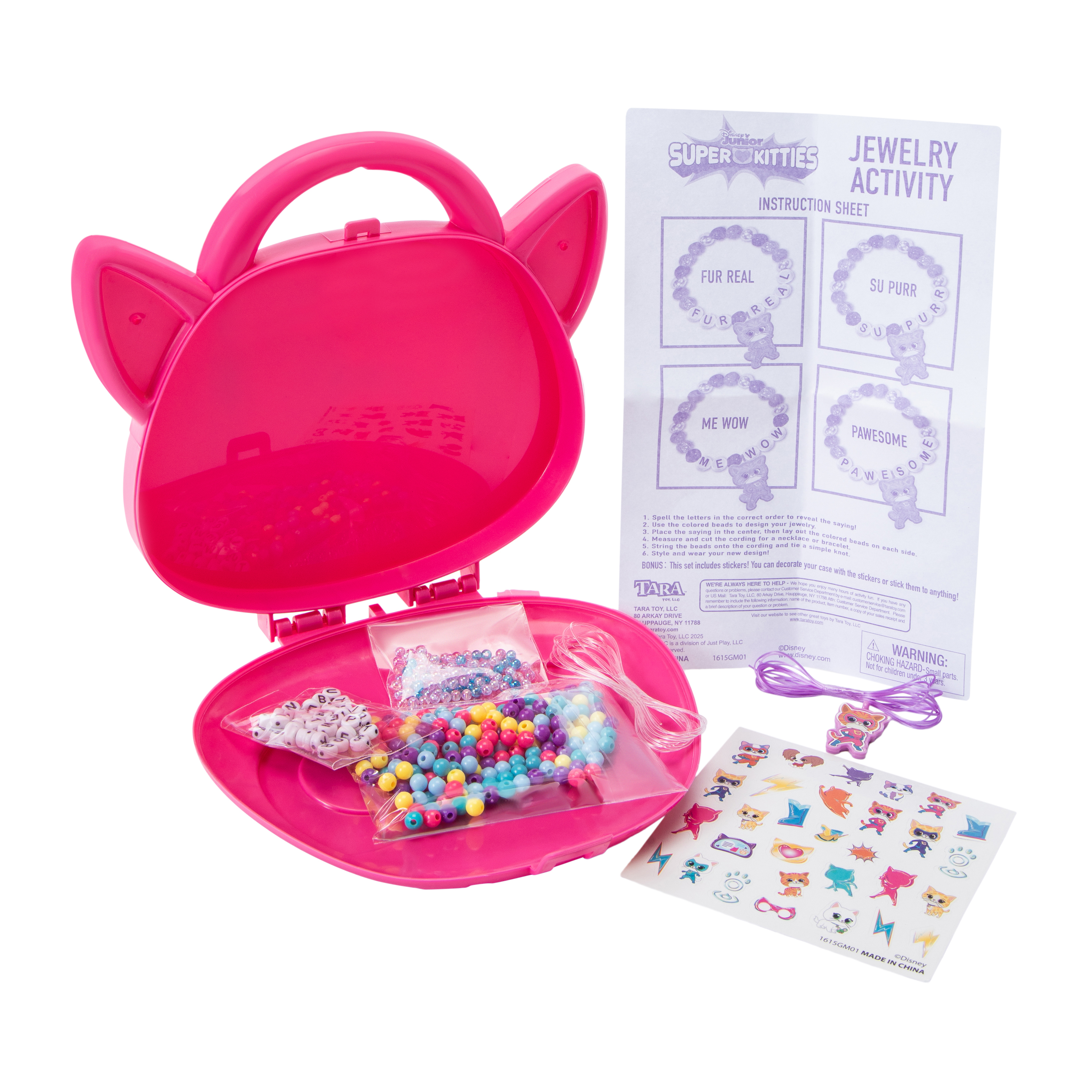 Disney Junior Super Kittens Bead Set