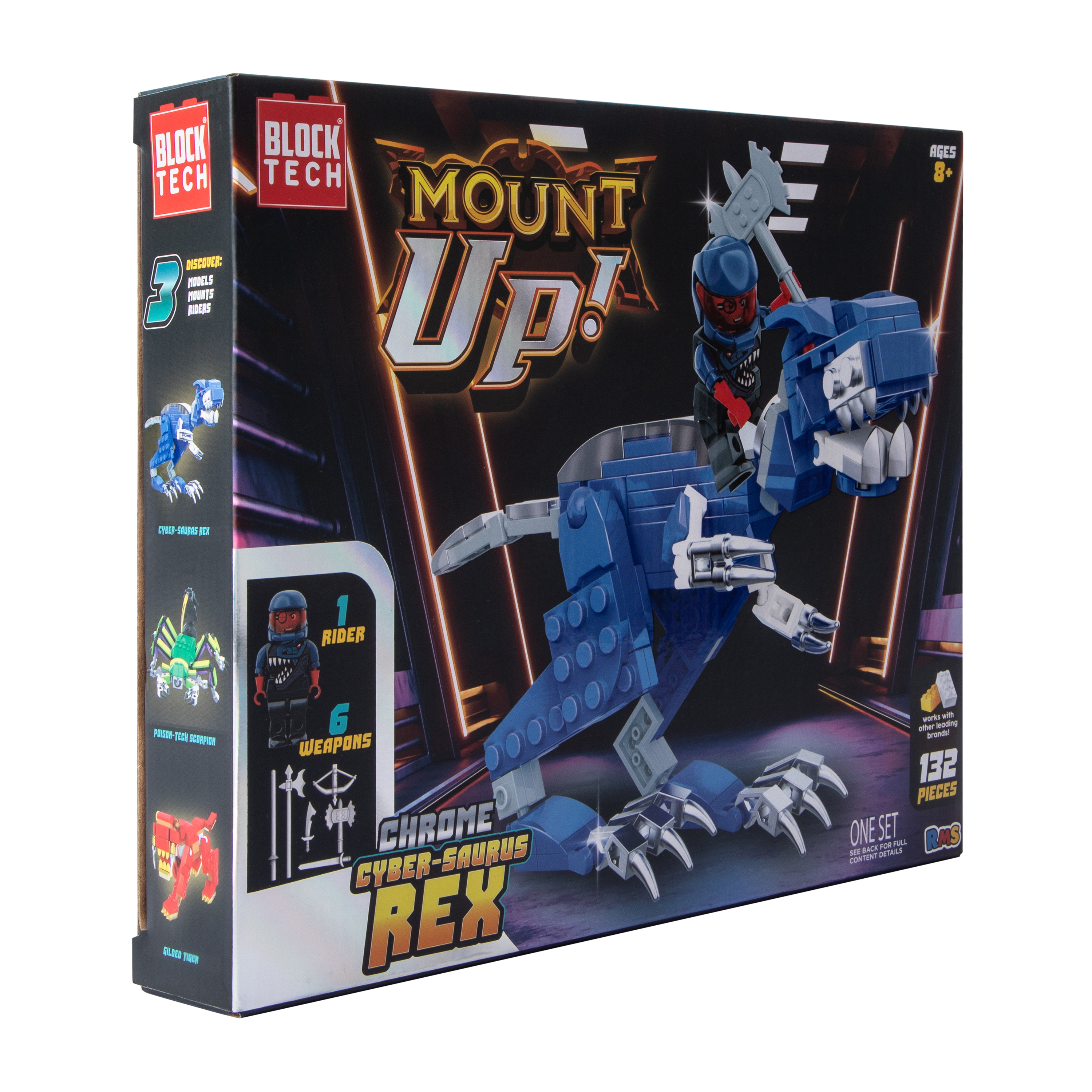 Block Tech® Mount Up! Chrome Set