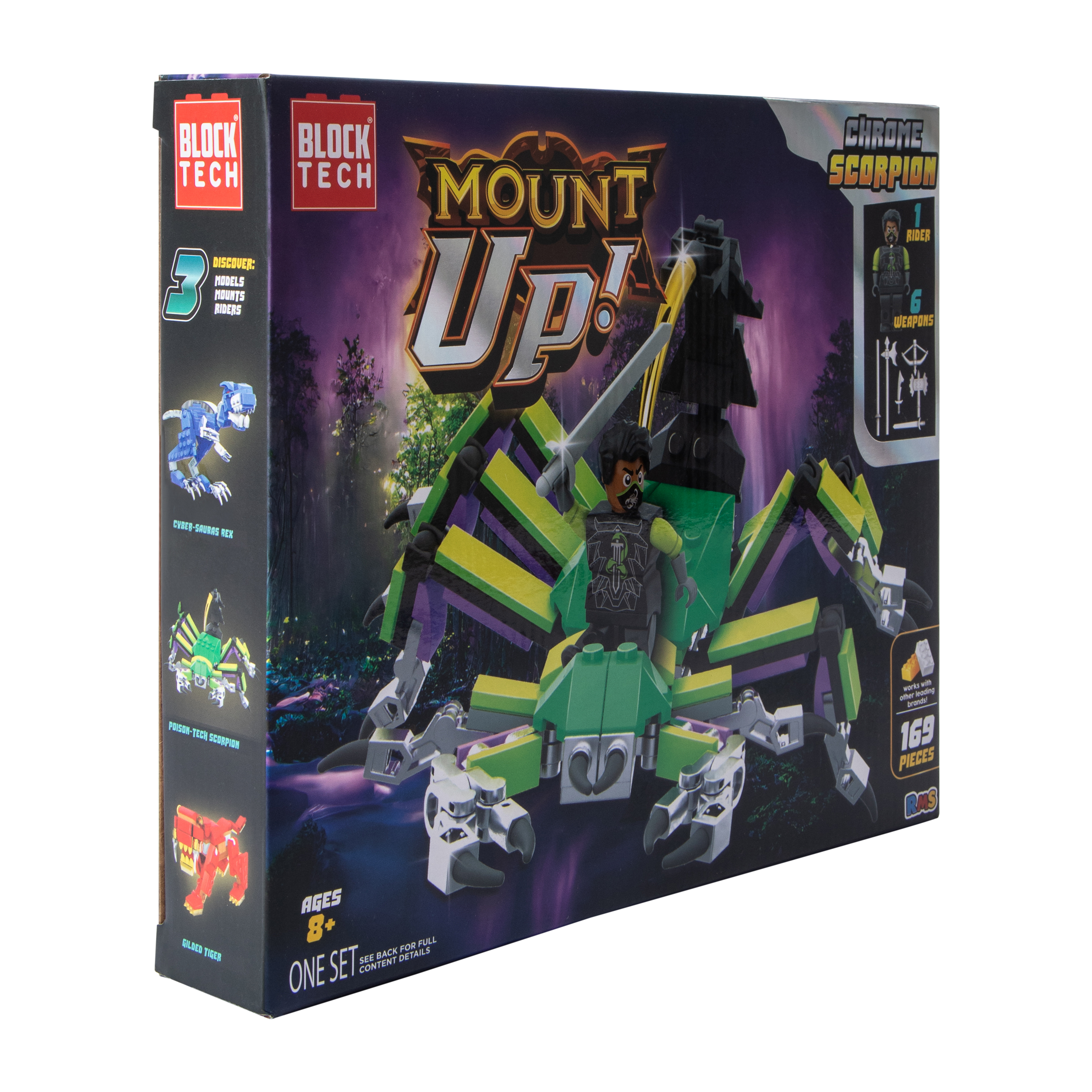 Block Tech® Mount Up! Chrome Set