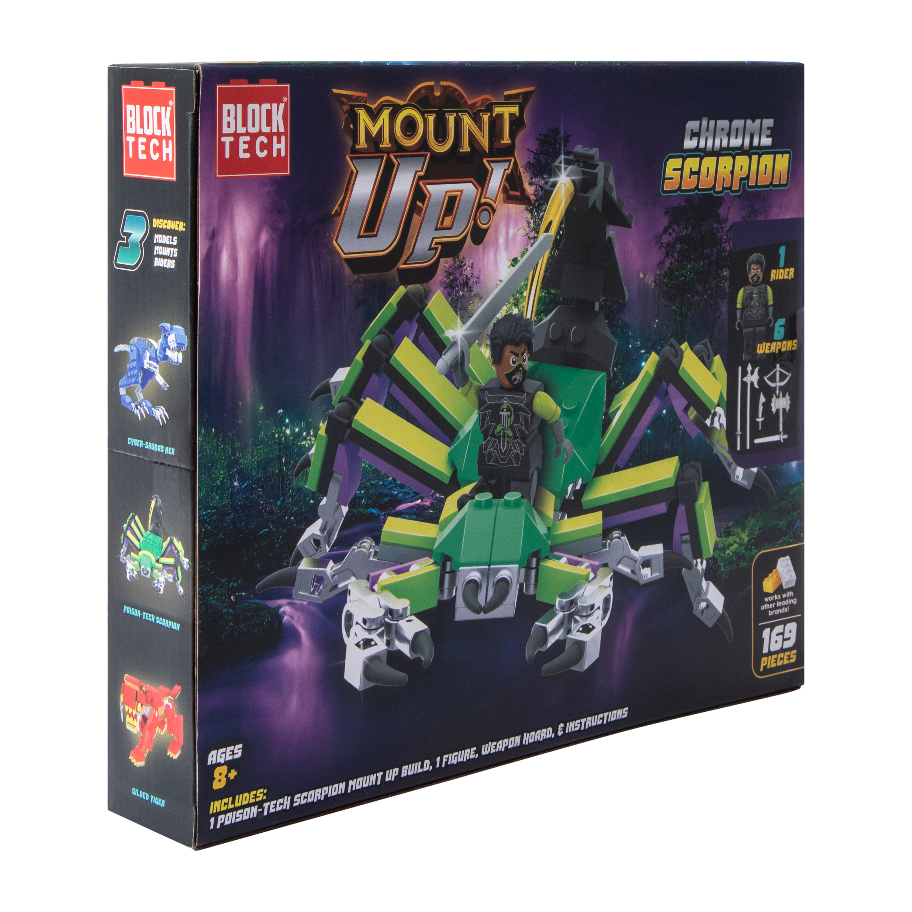 Block Tech® Mount Up! Chrome Set