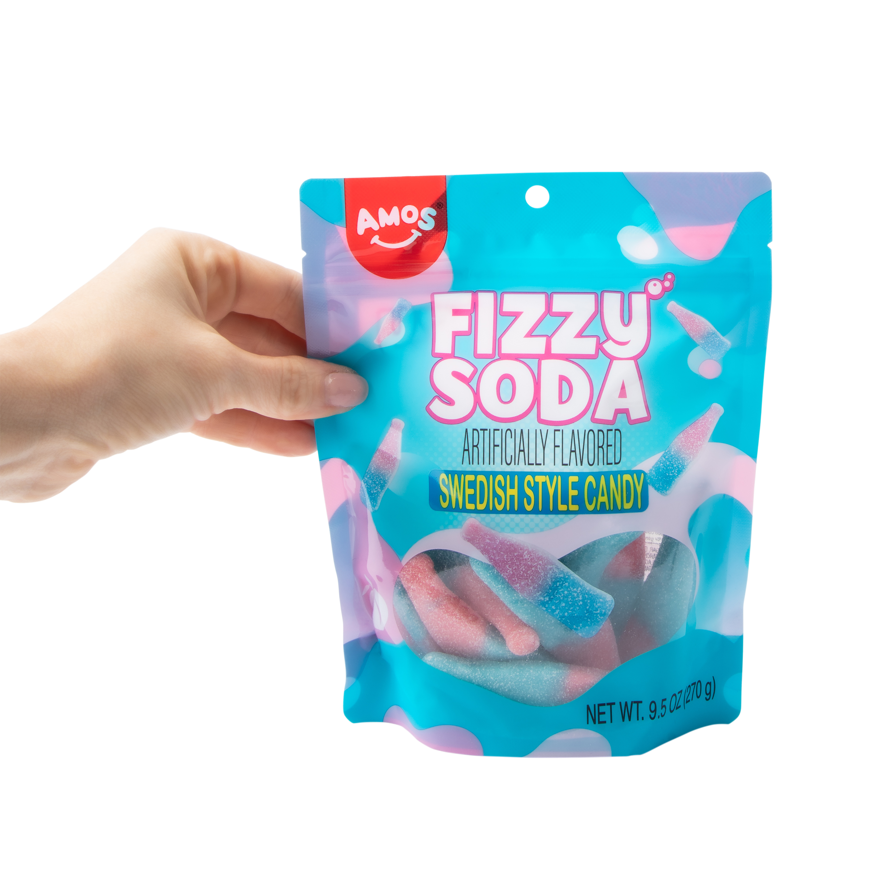 Amos® Fizzy Soda Swedish Style Candy 9.5oz