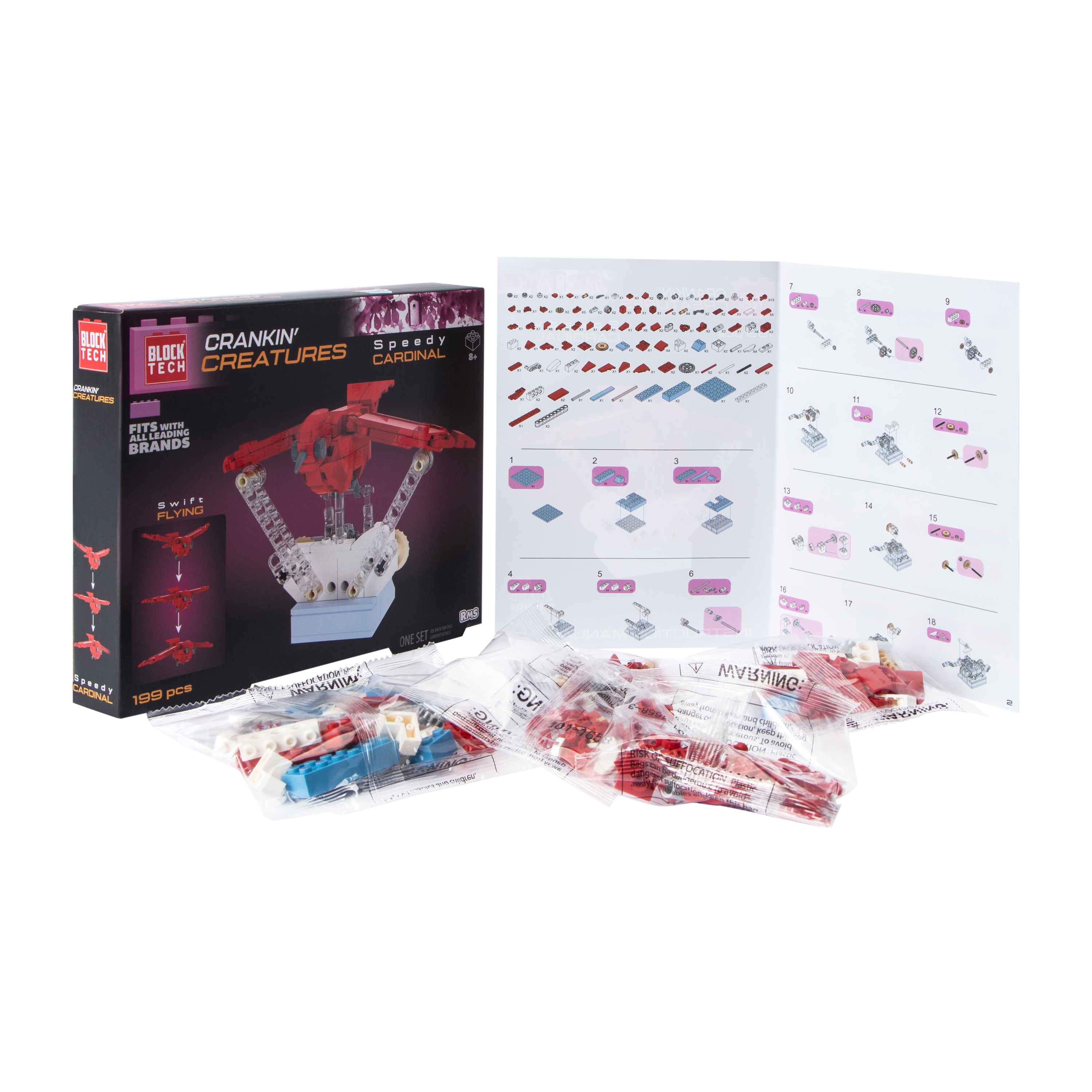 Block Tech® Crankin' Creatures Set