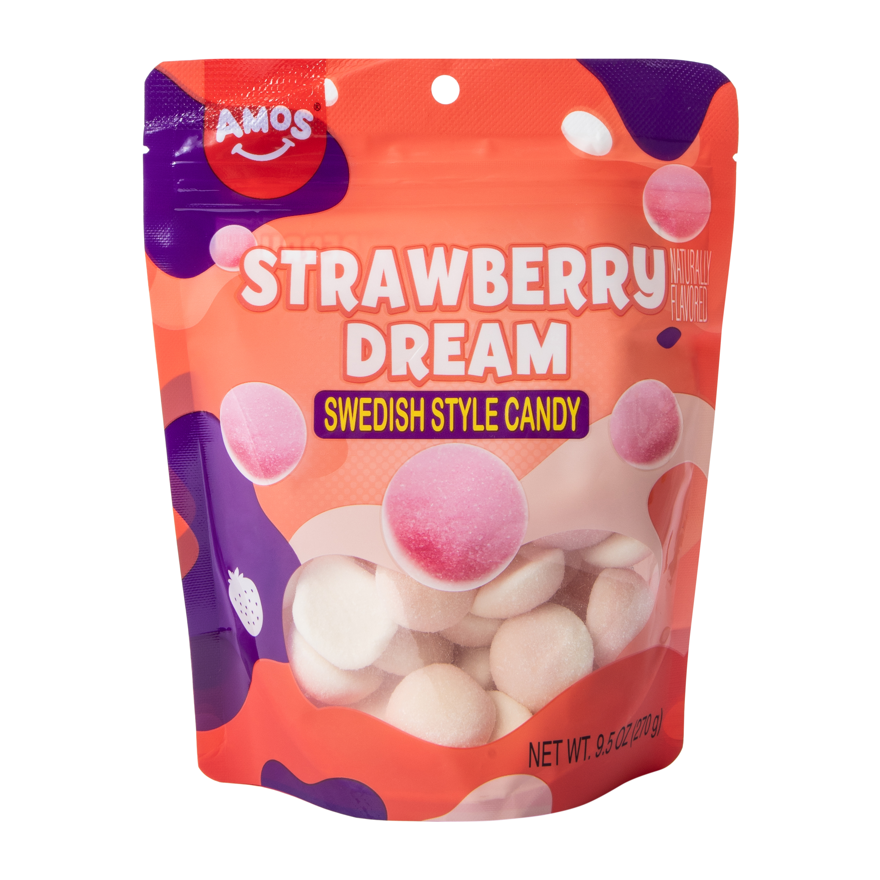 Amos® Strawberry Dream Swedish Style Candy 9.5oz