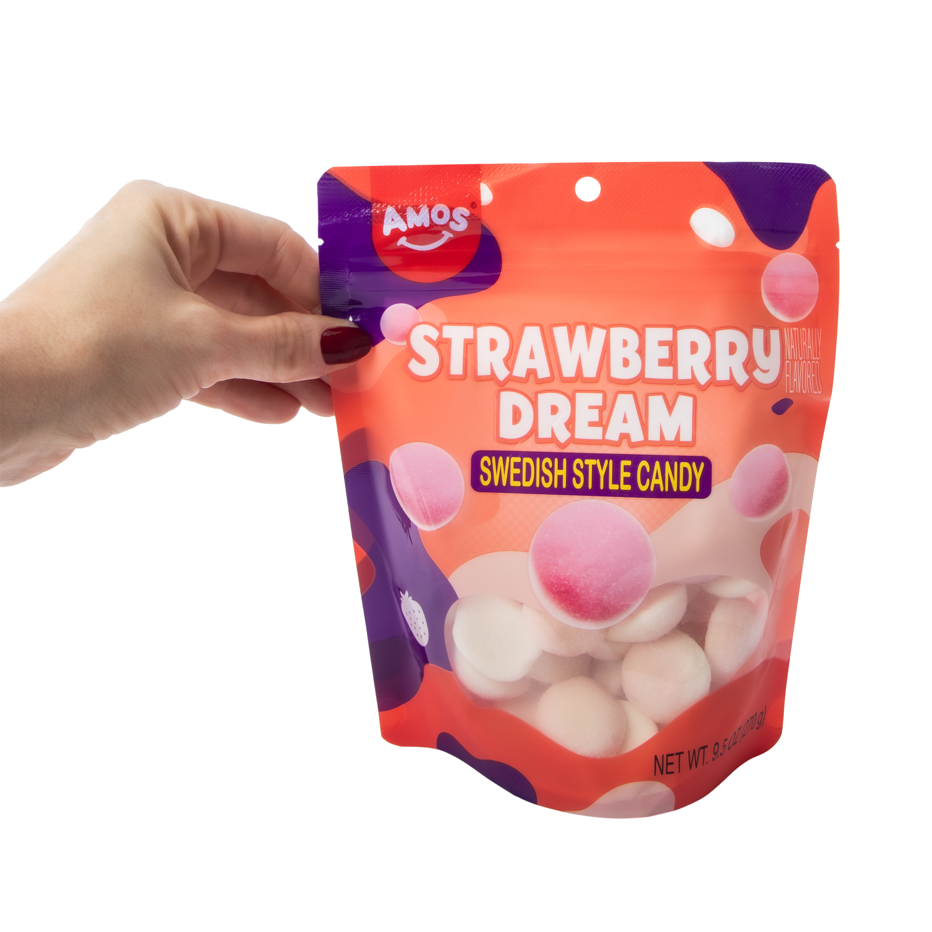 Amos® Strawberry Dream Swedish Style Candy 9.5oz