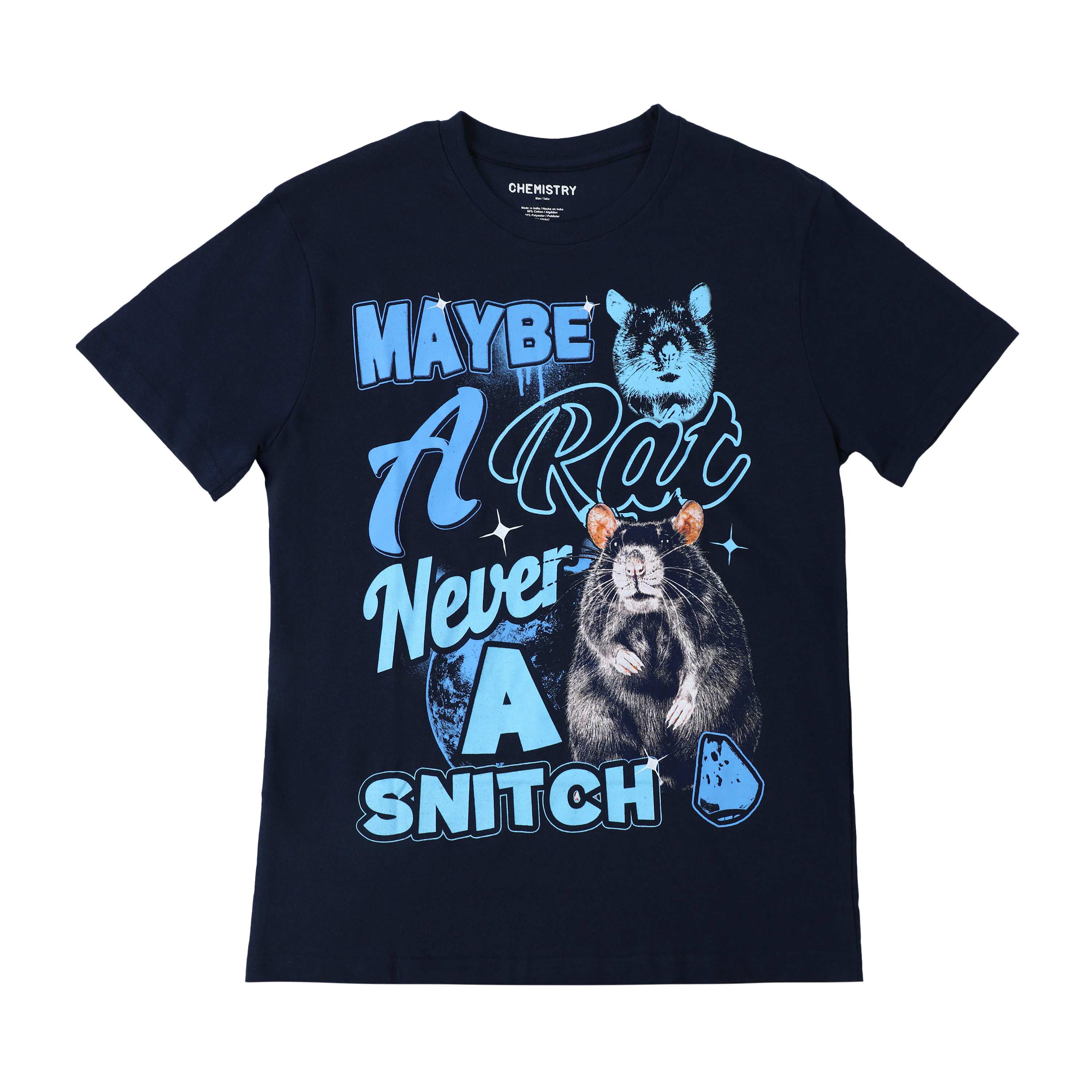 Rat Never A Snitch Graphic Tee