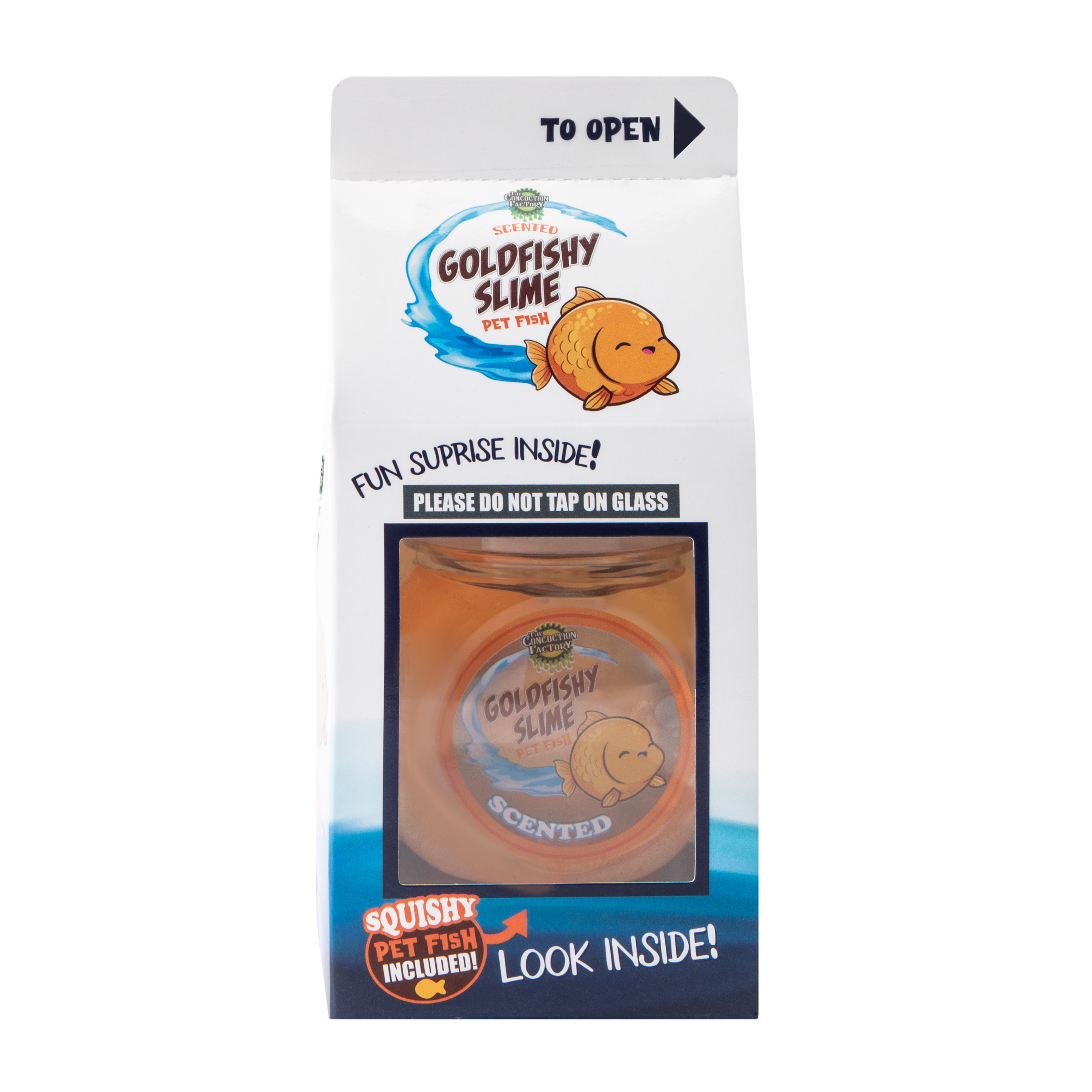 The Concoction Factory Scented Goldfishy Slime Pet Fish Set