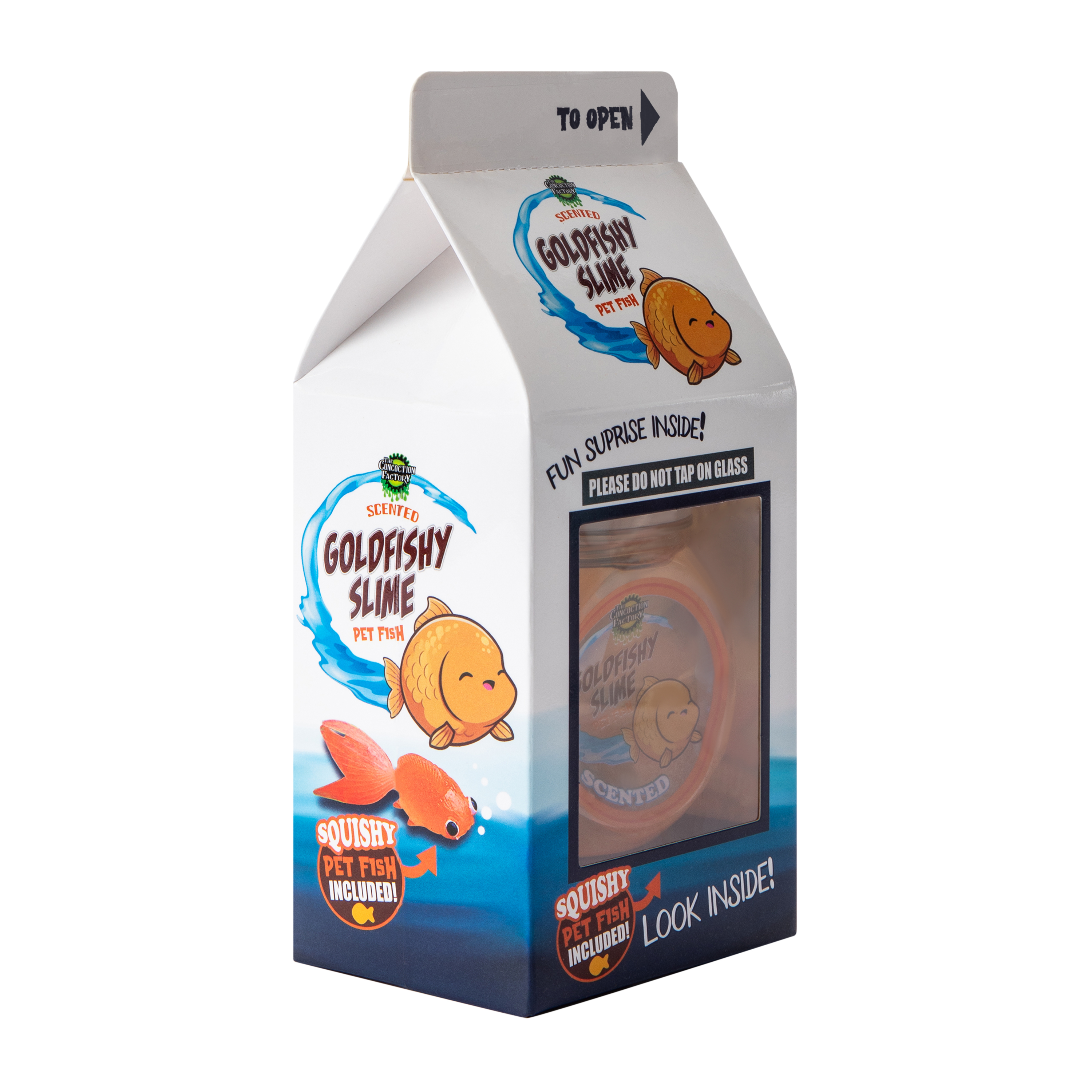 The Concoction Factory Scented Goldfishy Slime Pet Fish Set