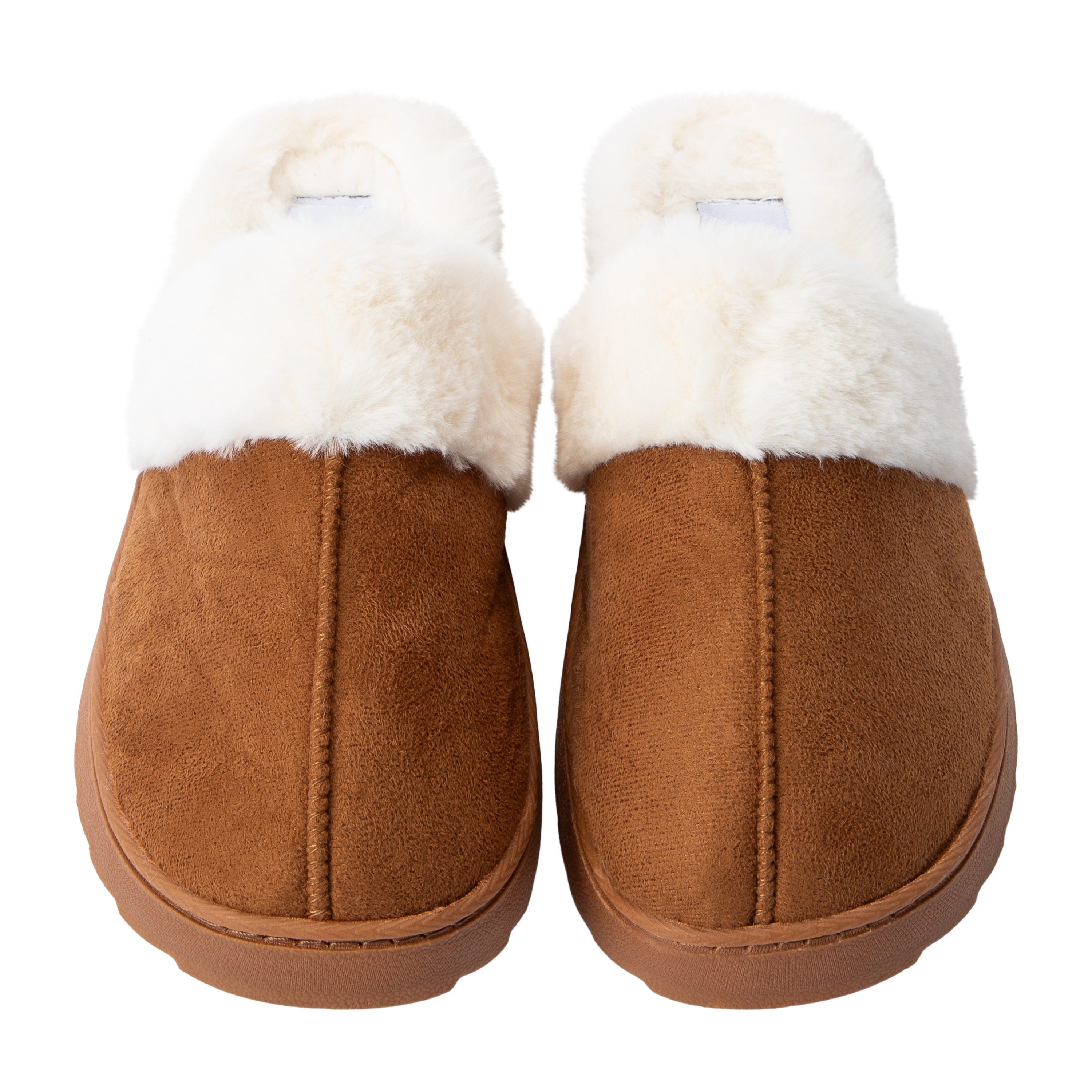Juniors Fur Scuff Slippers