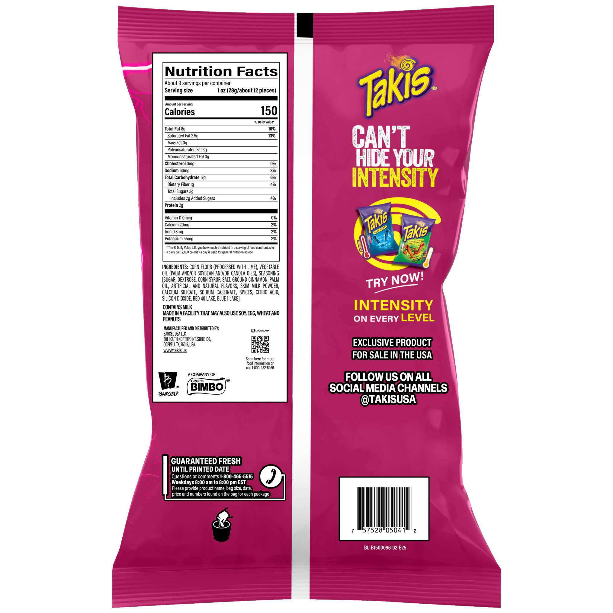 Takis® Limited Edition Churro Charge Chips 9.9oz