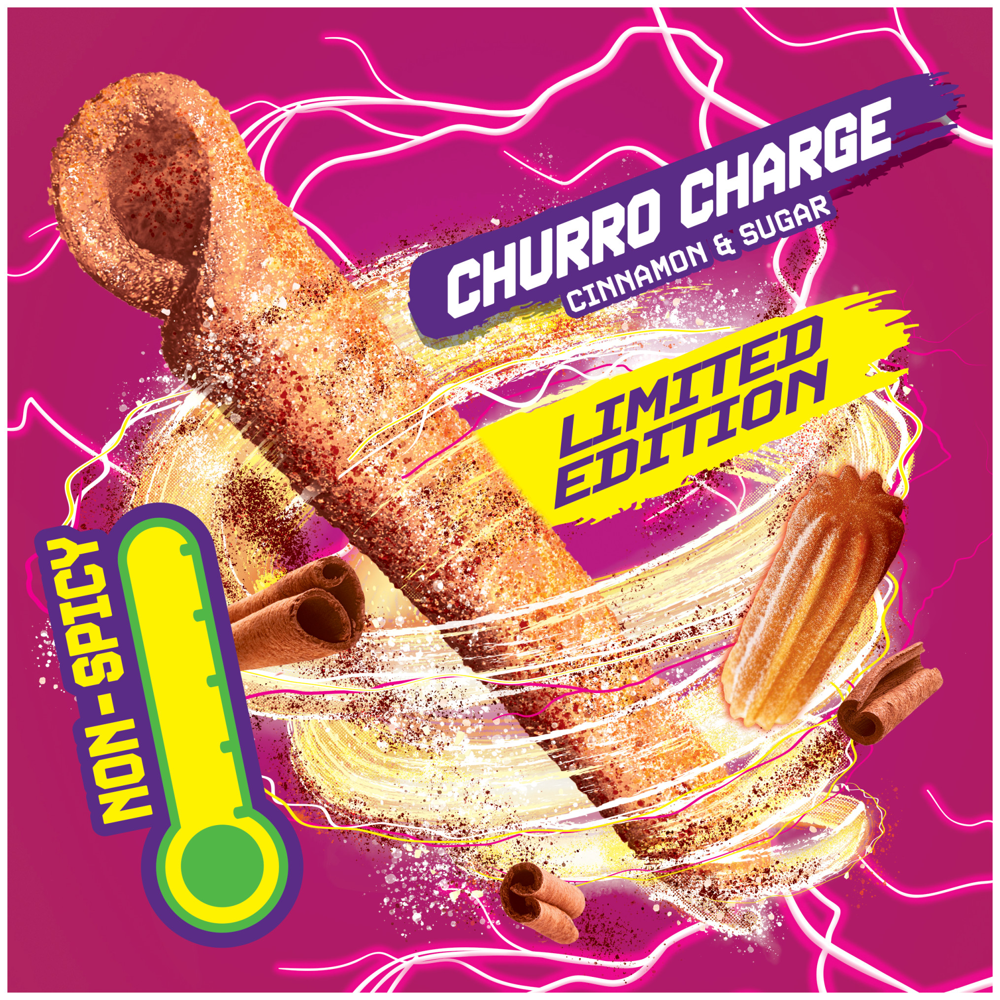 Takis® Limited Edition Churro Charge Chips 9.9oz