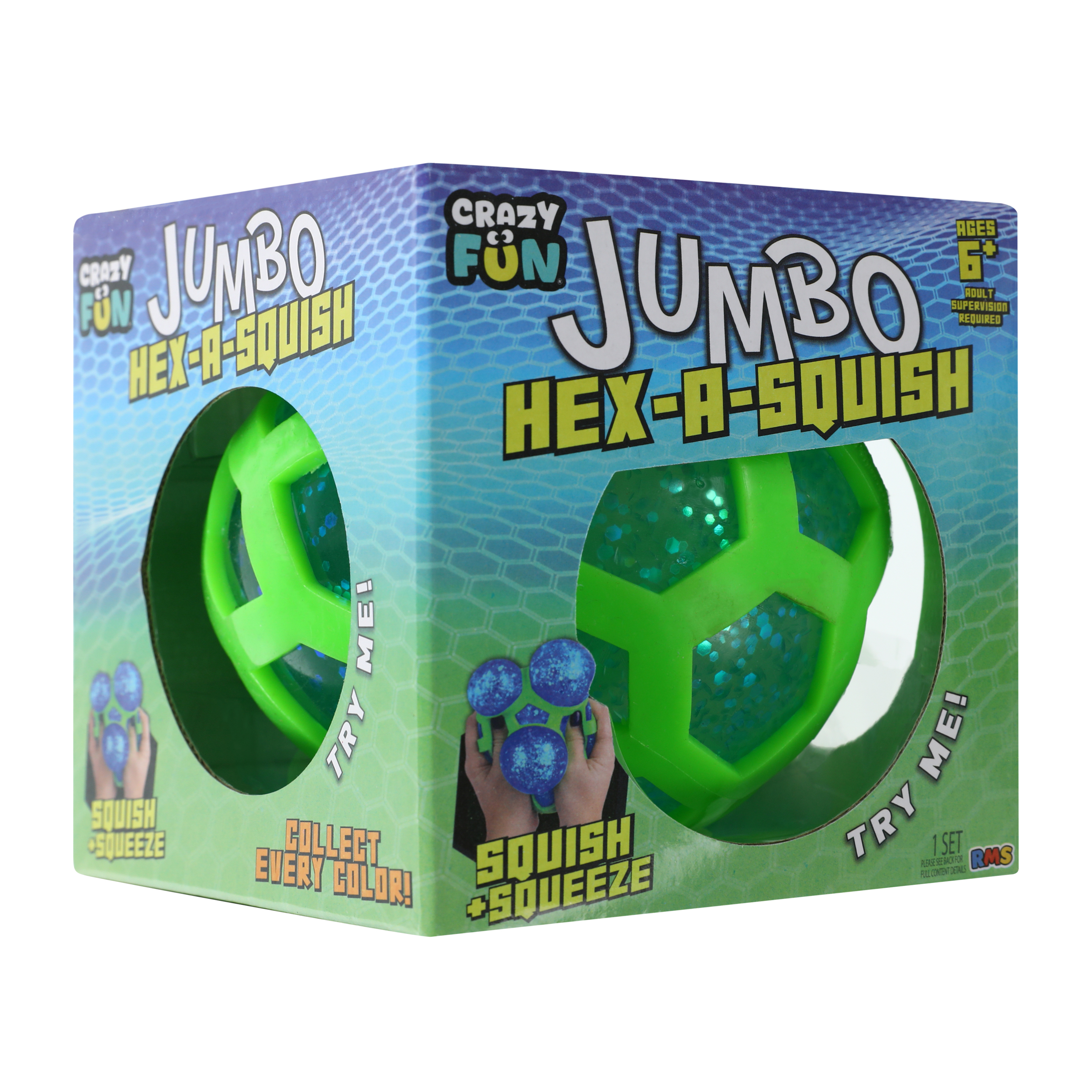 Crazy Fun® Jumbo Hex-A-Squish Set