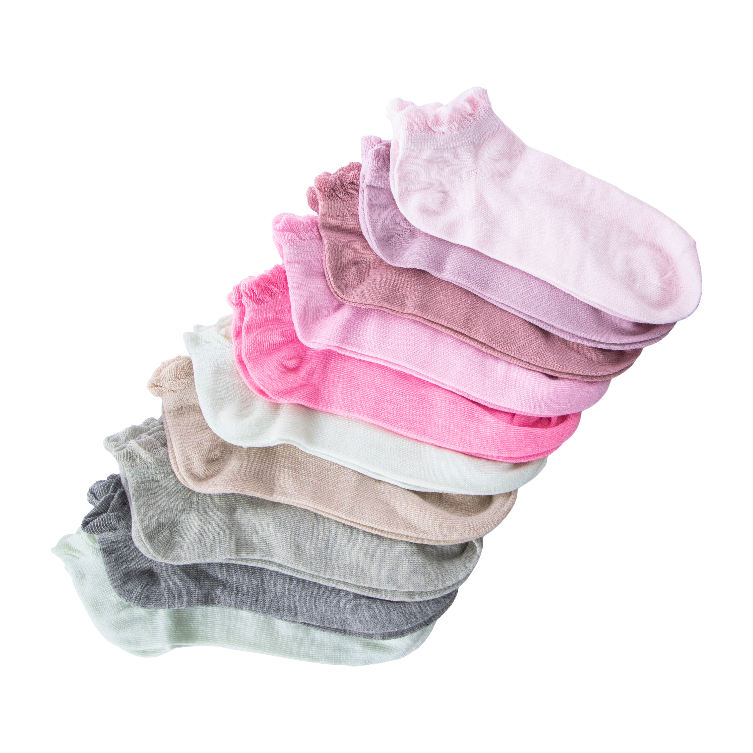 Juniors No Show Socks 10-Pairs