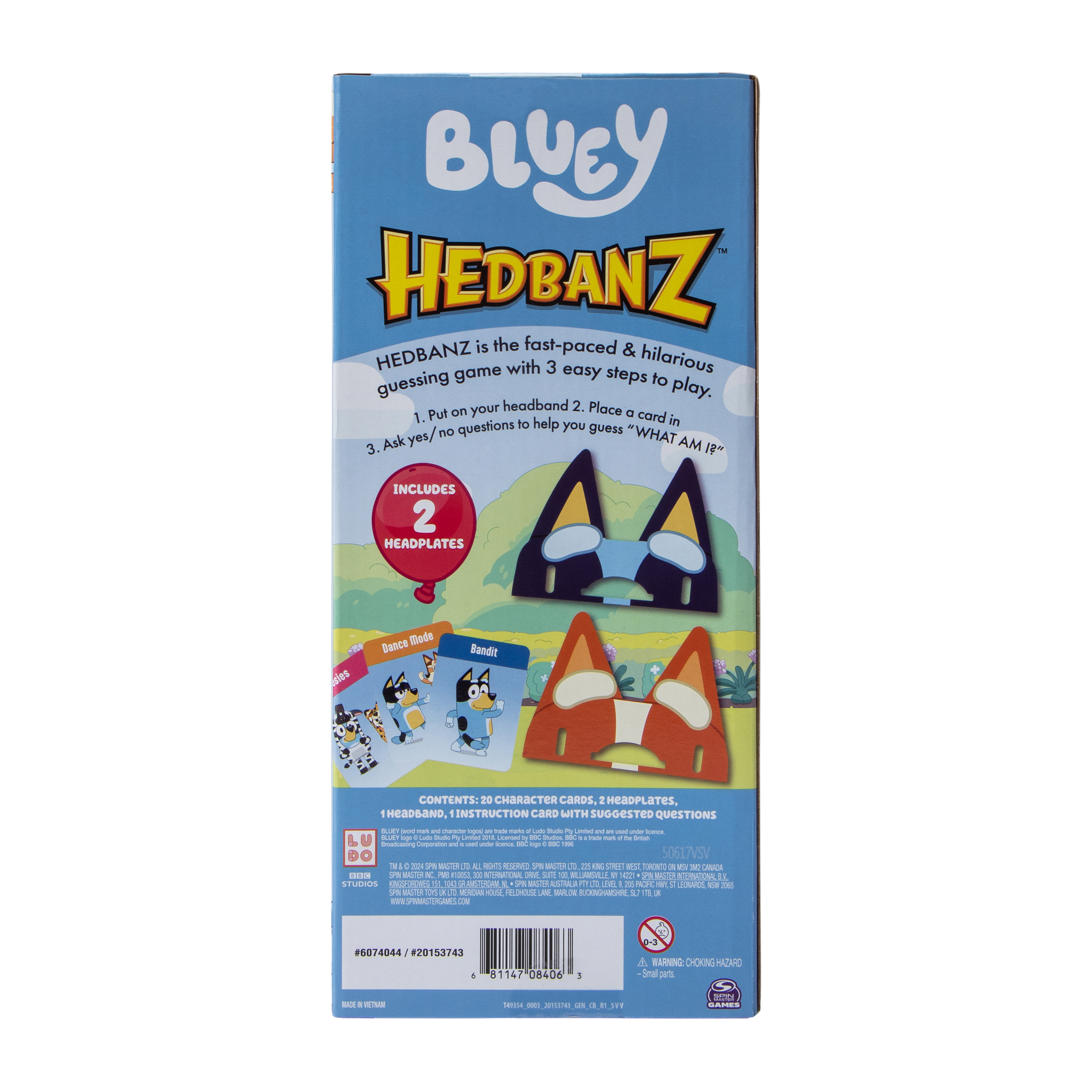 Bluey™ Headbanz™ Game