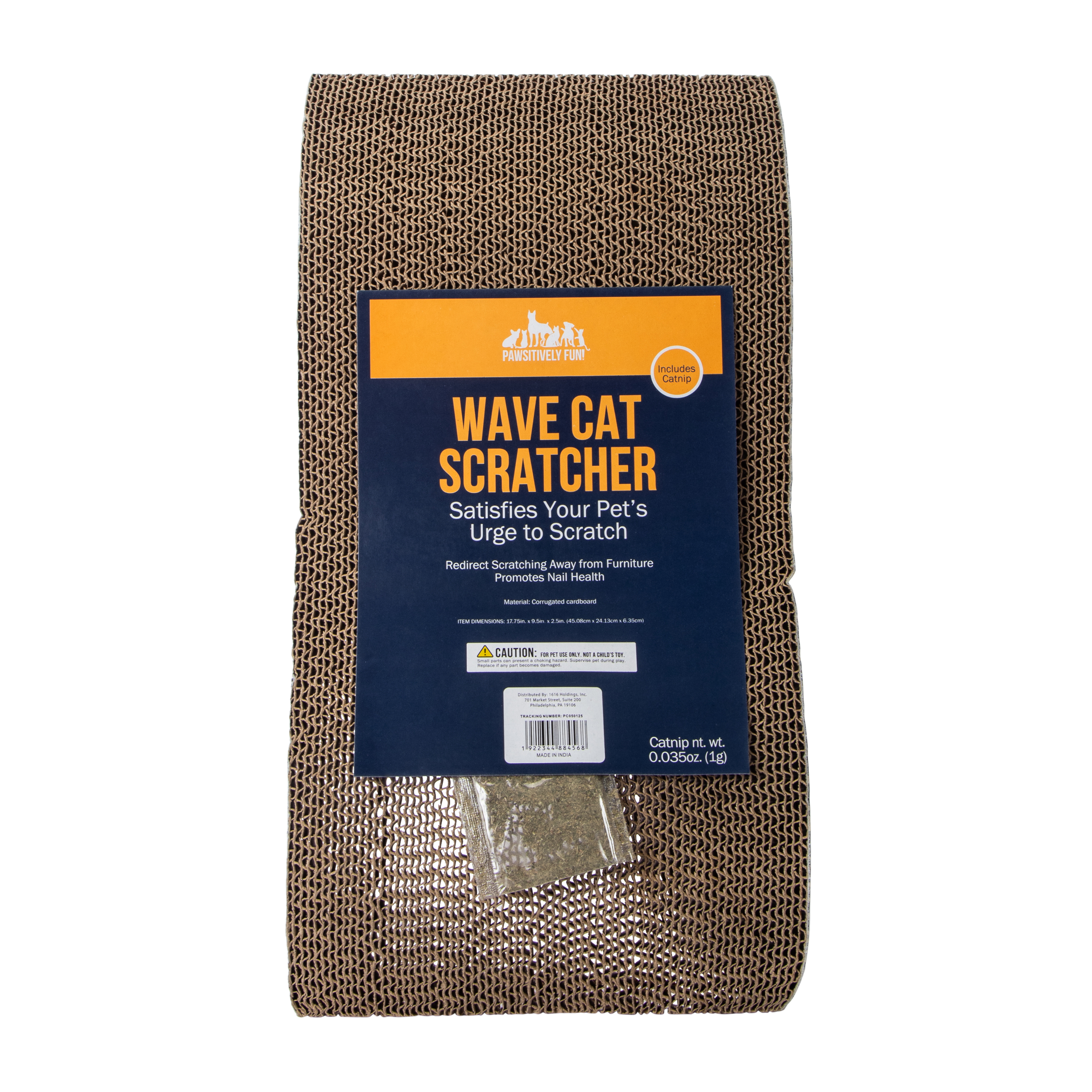 Leopard Print Wave Cat Scratcher