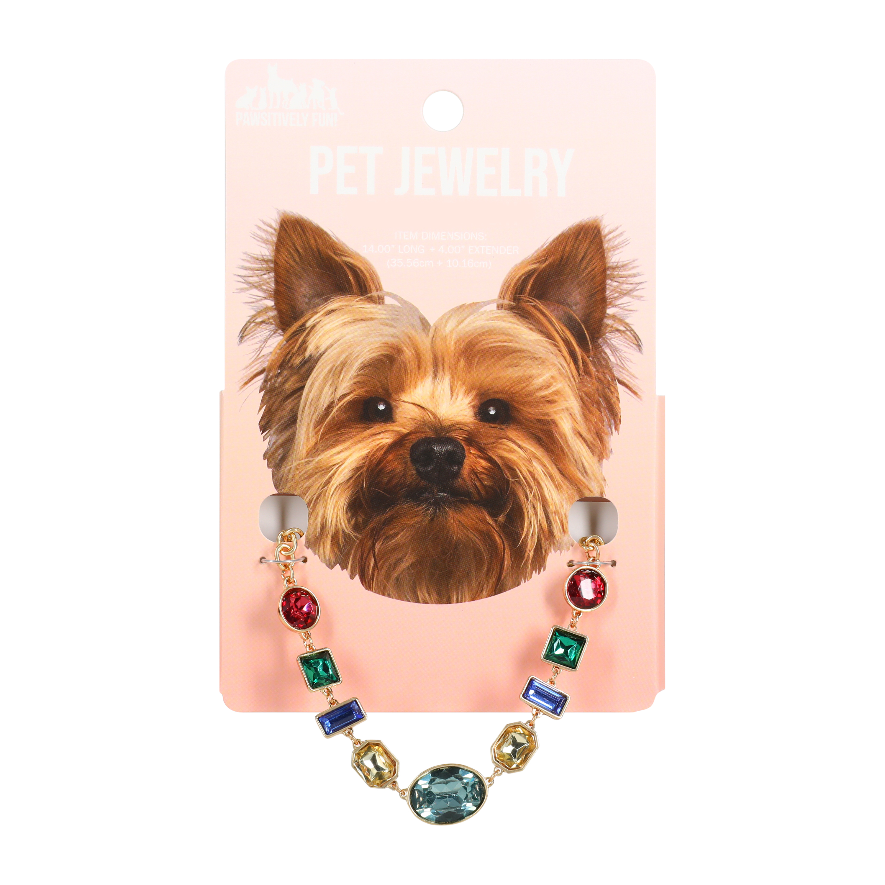Pawsitively Fun! Small Pet Jewelry  14in