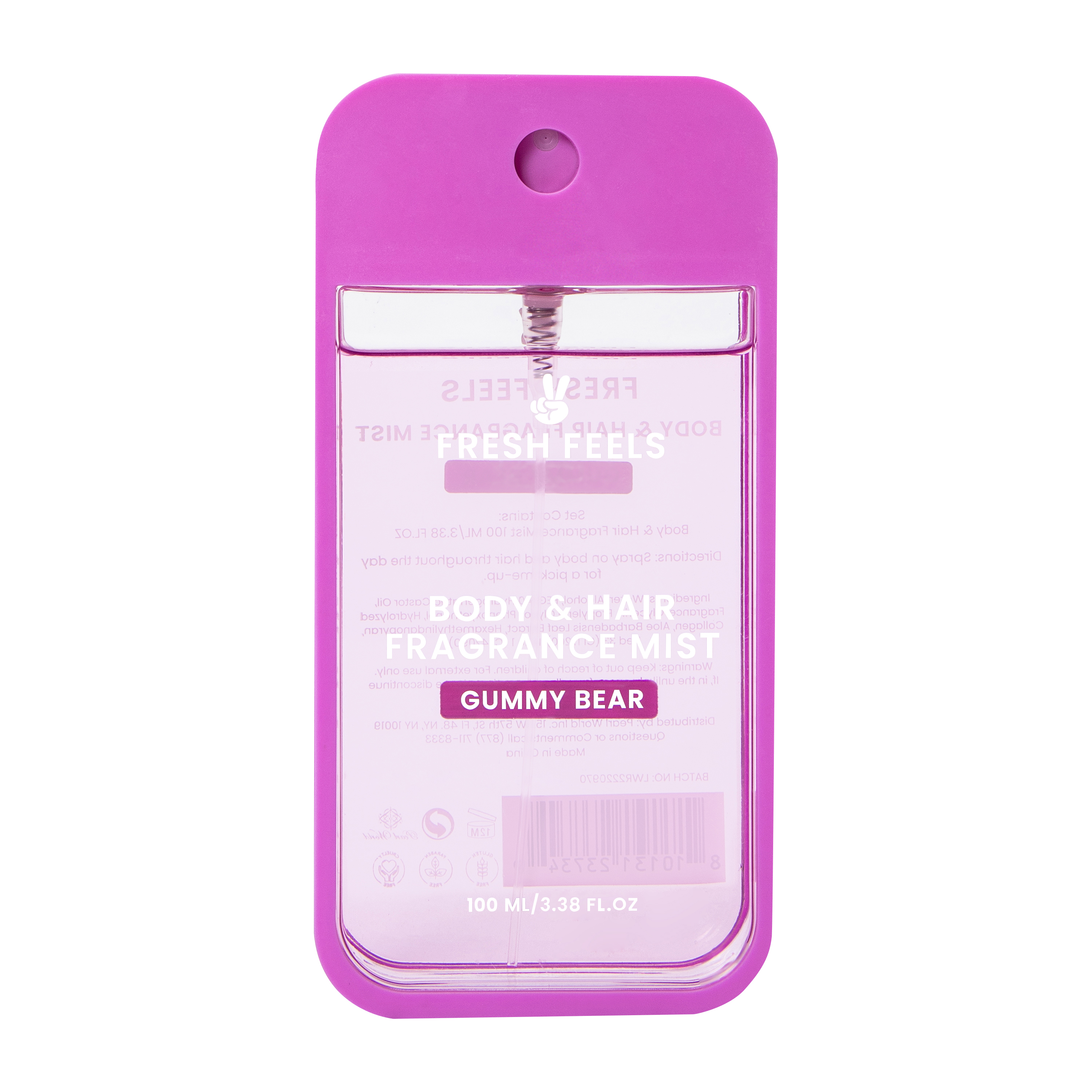 Fresh Feels Gummy Bear Body & Hair Fragrance Mist 3.38oz