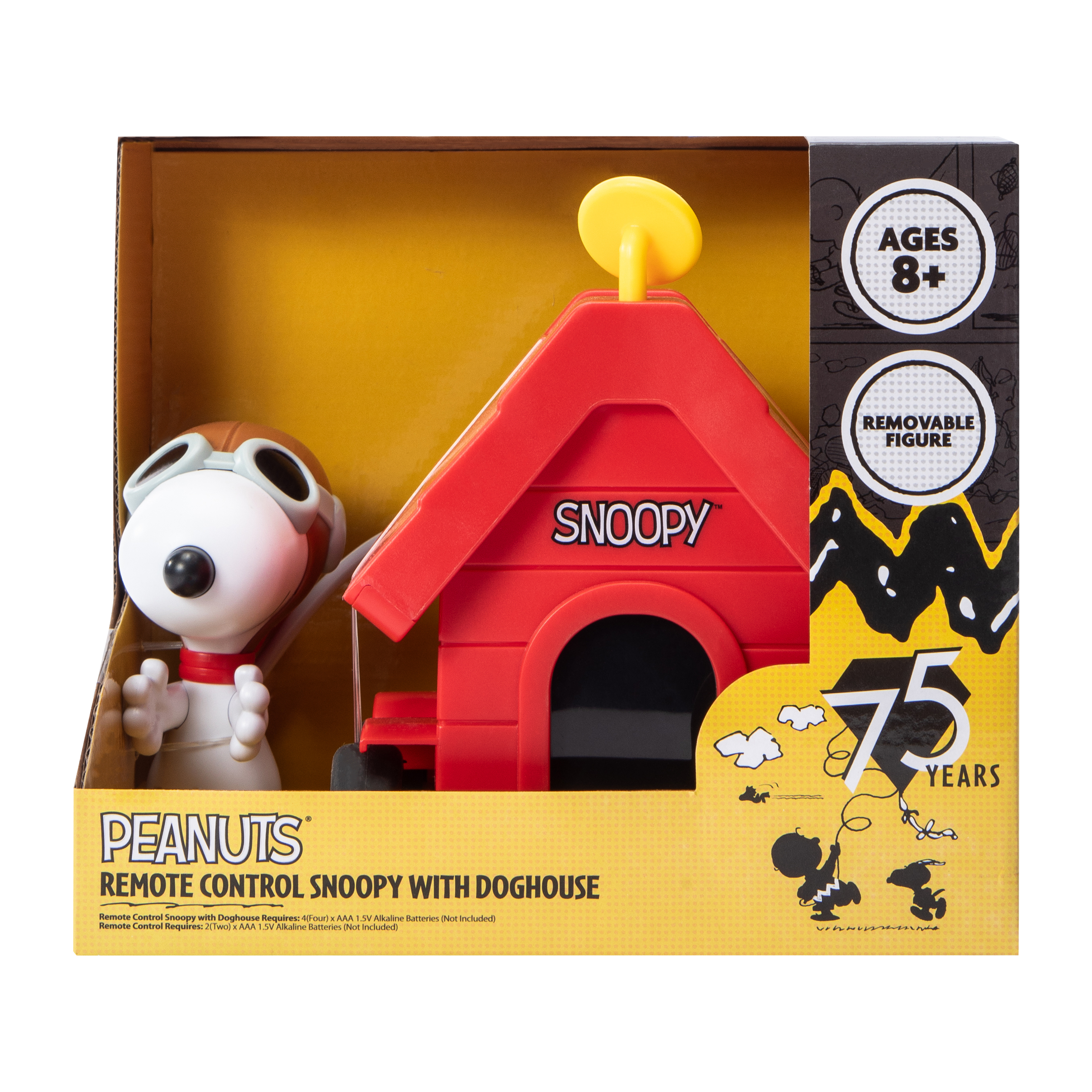 Peanuts® Remote Control Snoopy With Doghouse Toy