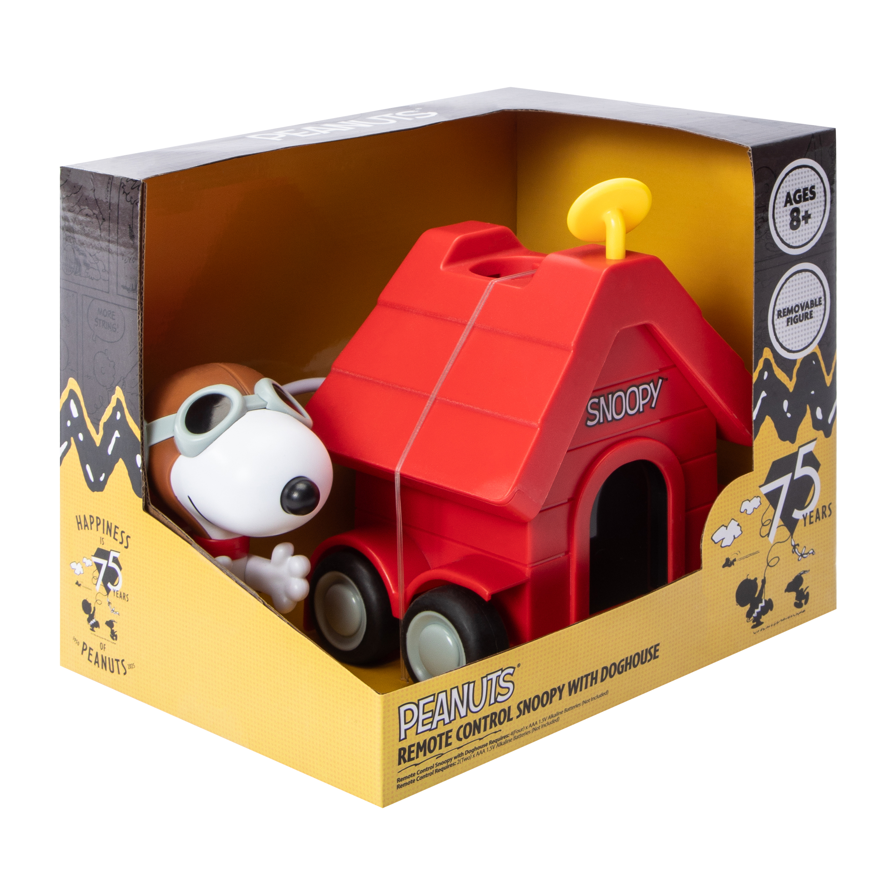 Peanuts® Remote Control Snoopy With Doghouse Toy