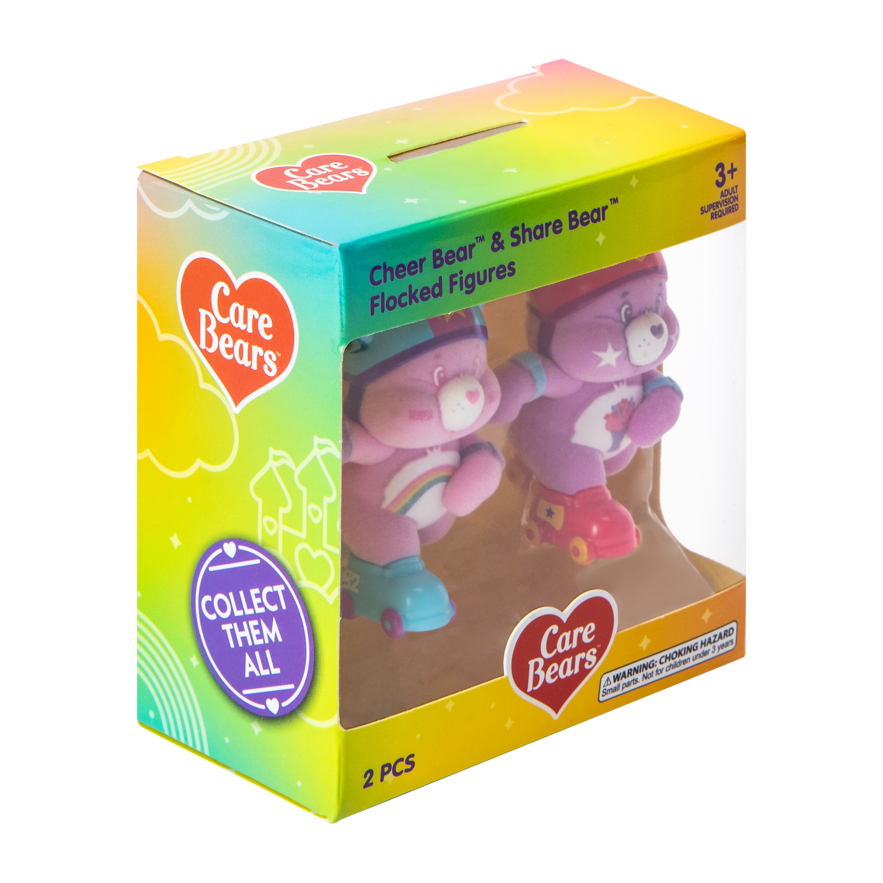 Care Bears™ Flocked  Figures 2-Pack