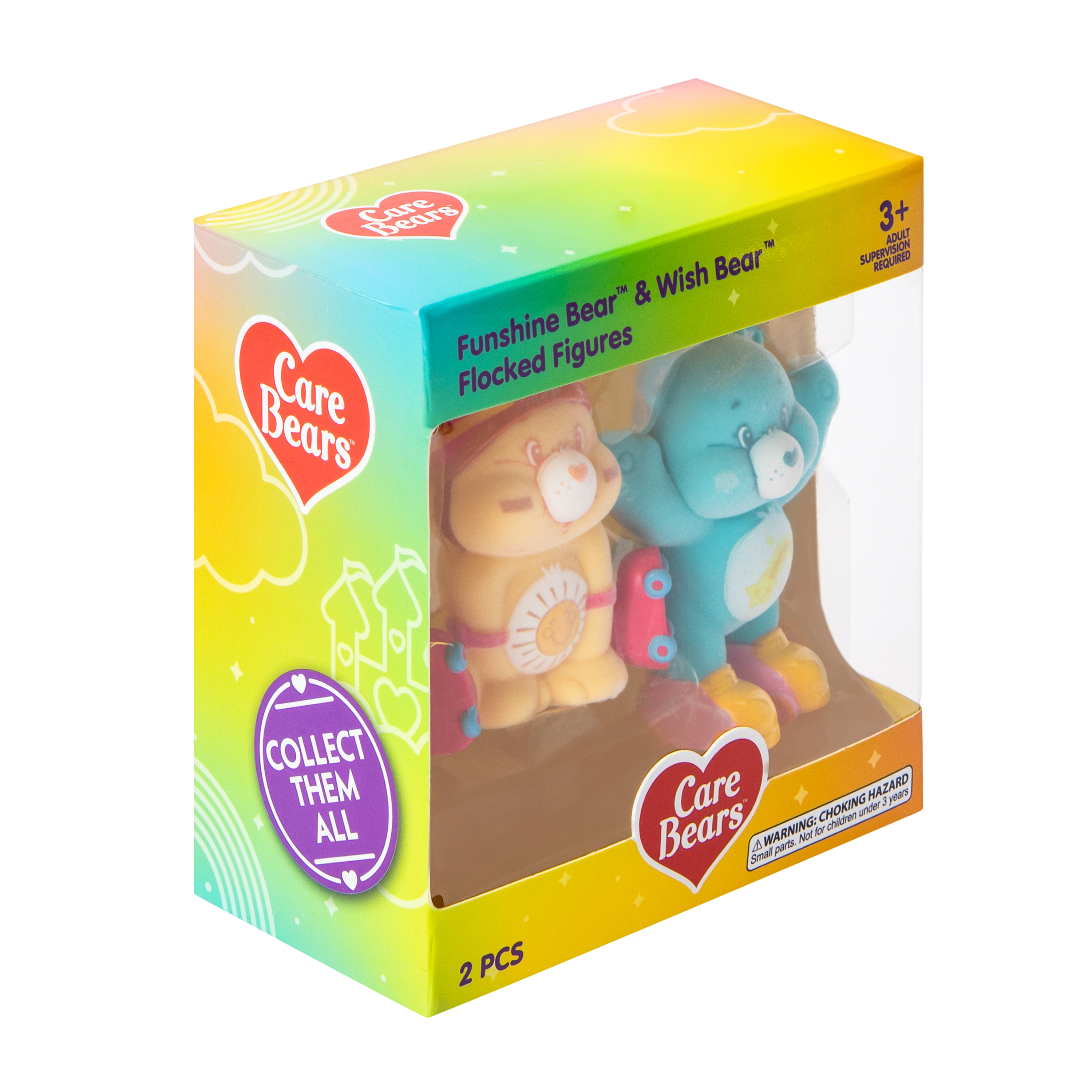 Care Bears™ Flocked  Figures 2-Pack