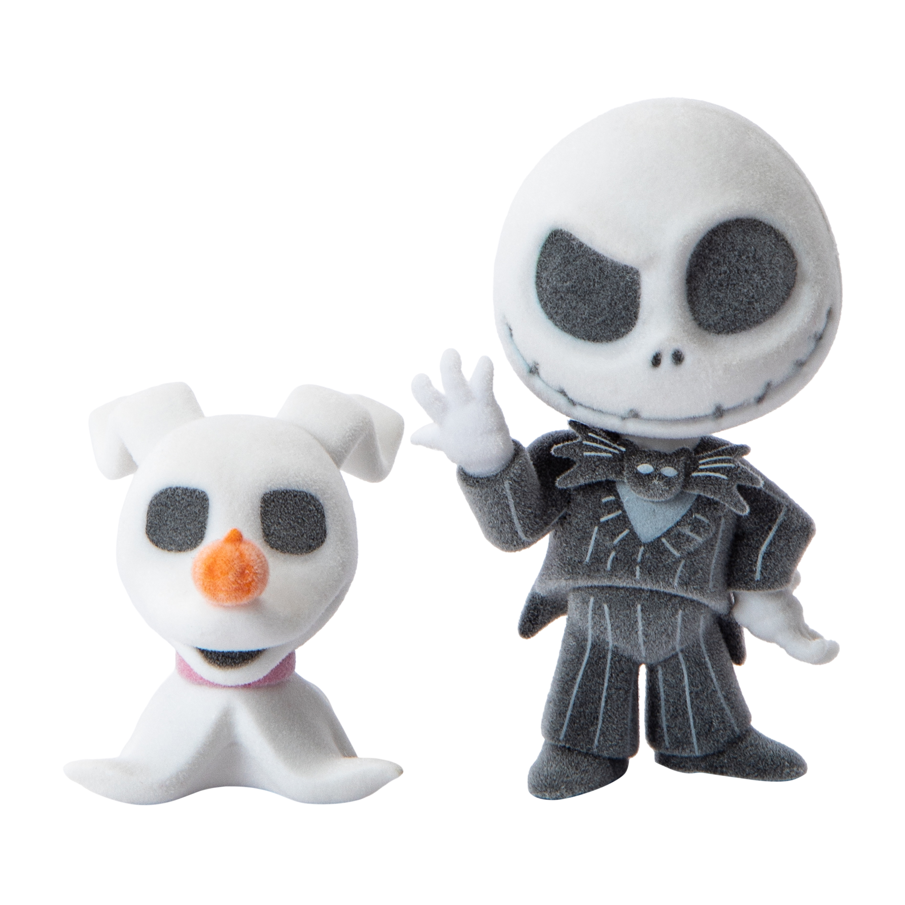 Disney Tim Burton's The Nightmare Before Christmas Flocked Figures