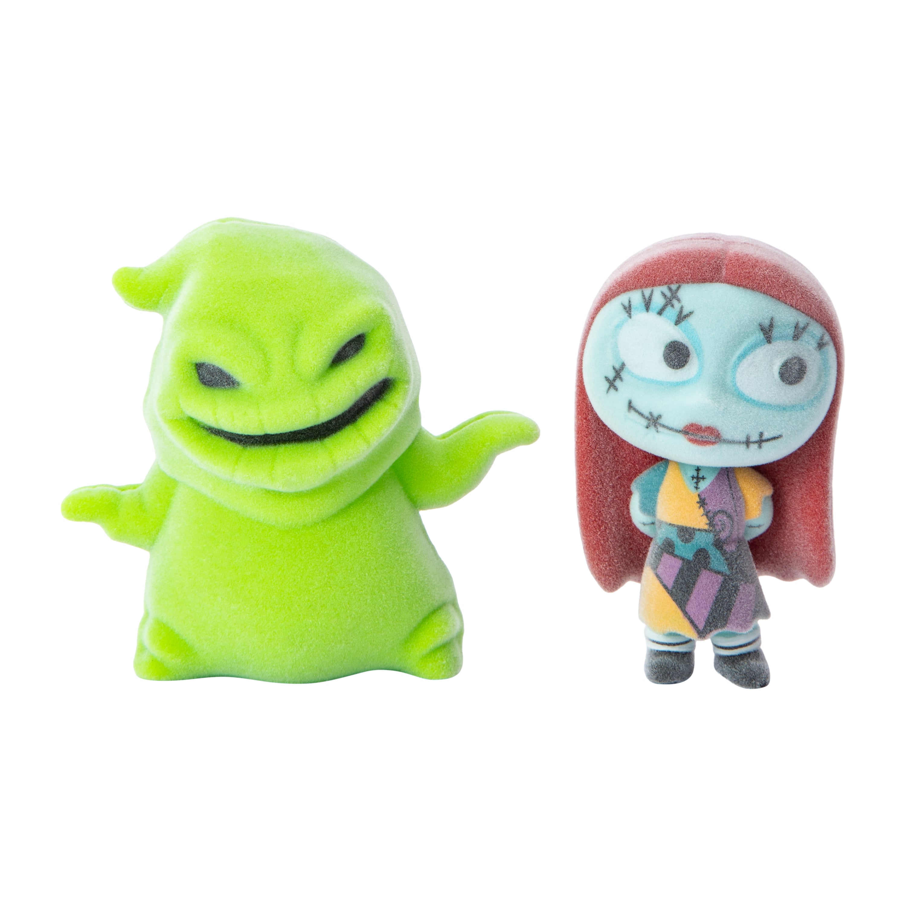 Disney Tim Burton's The Nightmare Before Christmas Flocked Figures