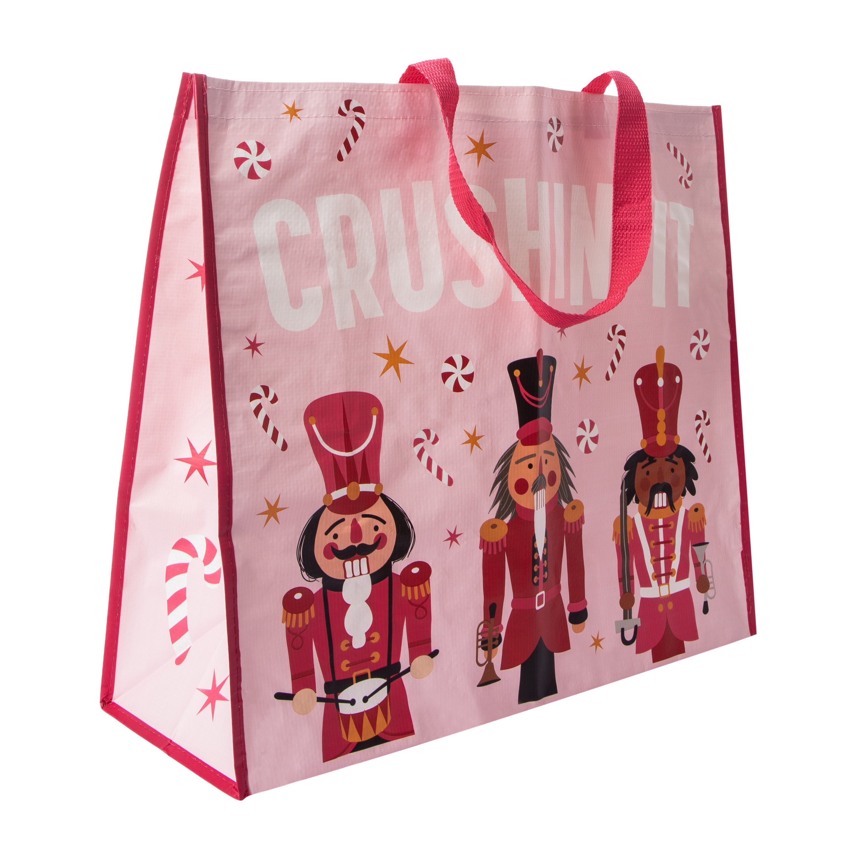 Christmas-Themed Tote Bag | Five Below