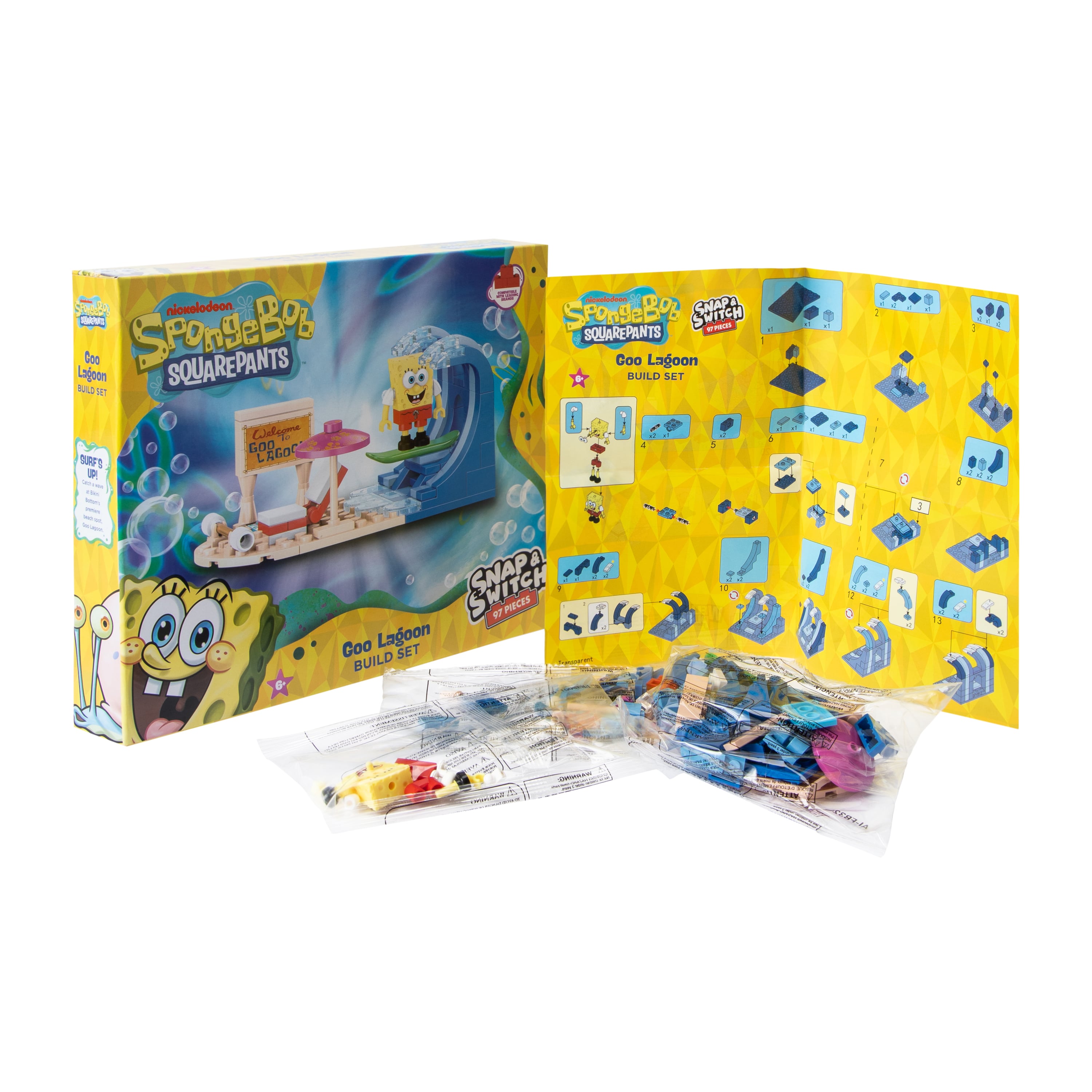 Spongebob Squarepants Build Set | Five Below