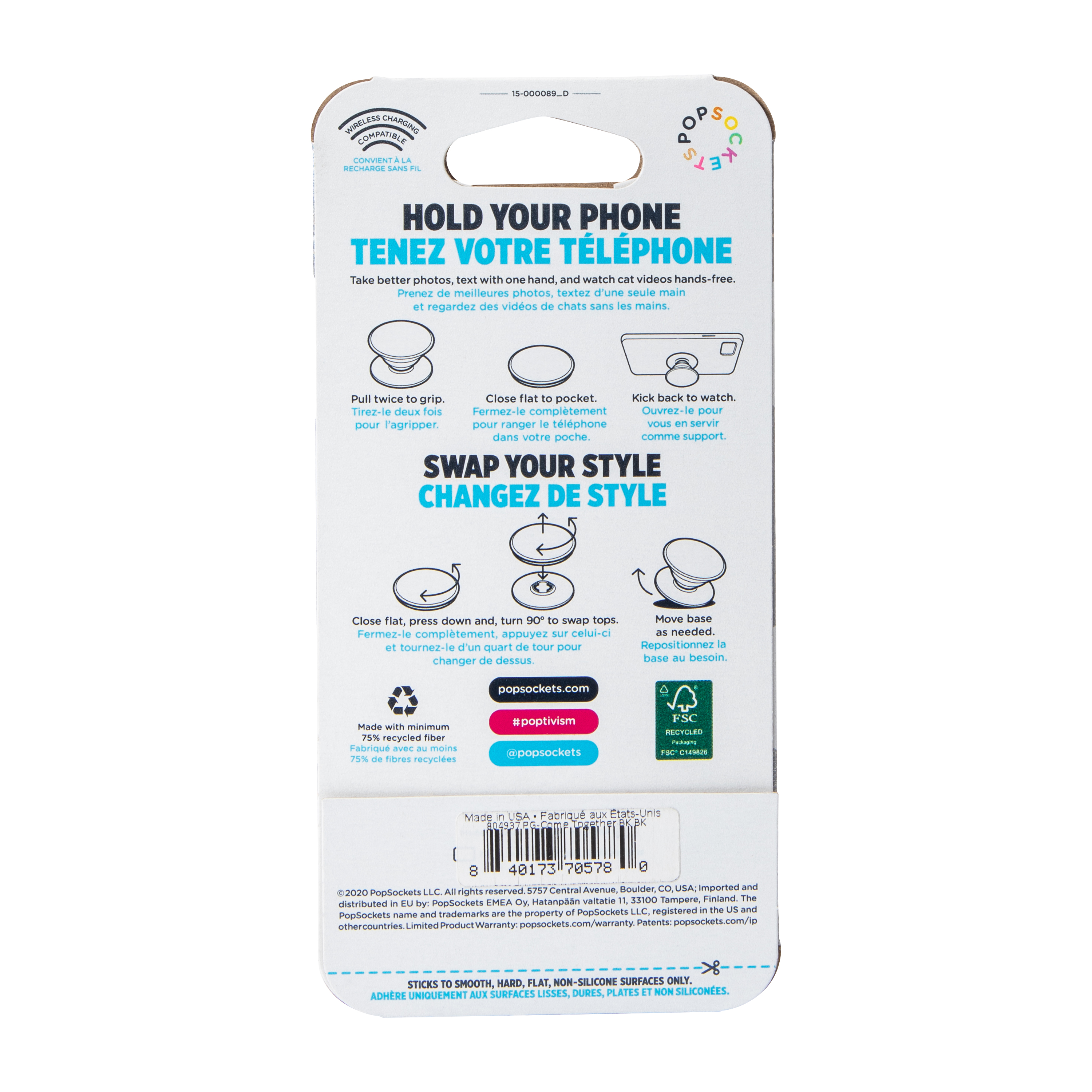 Popsockets Popgrip Come Together Phone Grip & Stand
