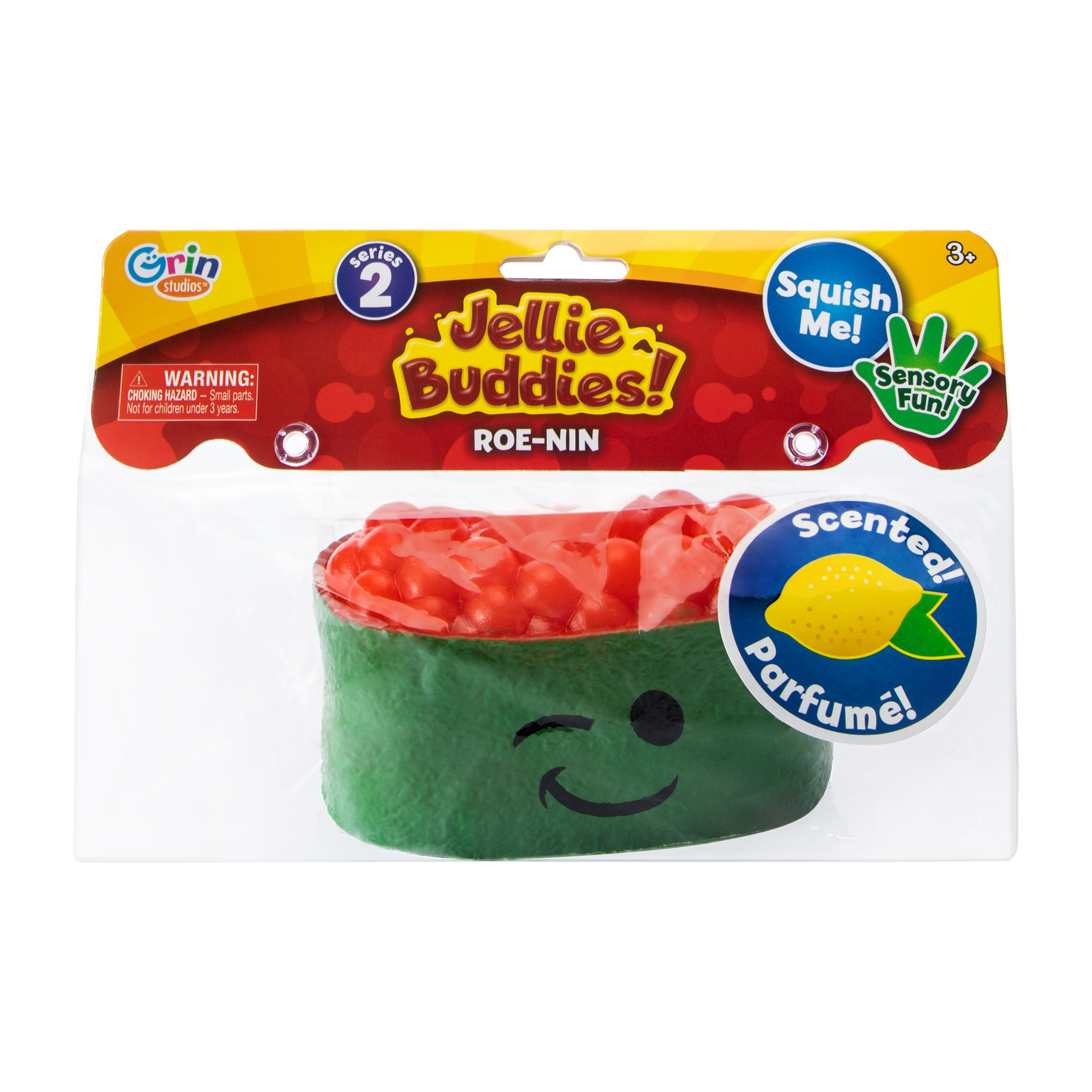 Jellie Buddies! Scented Salmon Sushi Toy