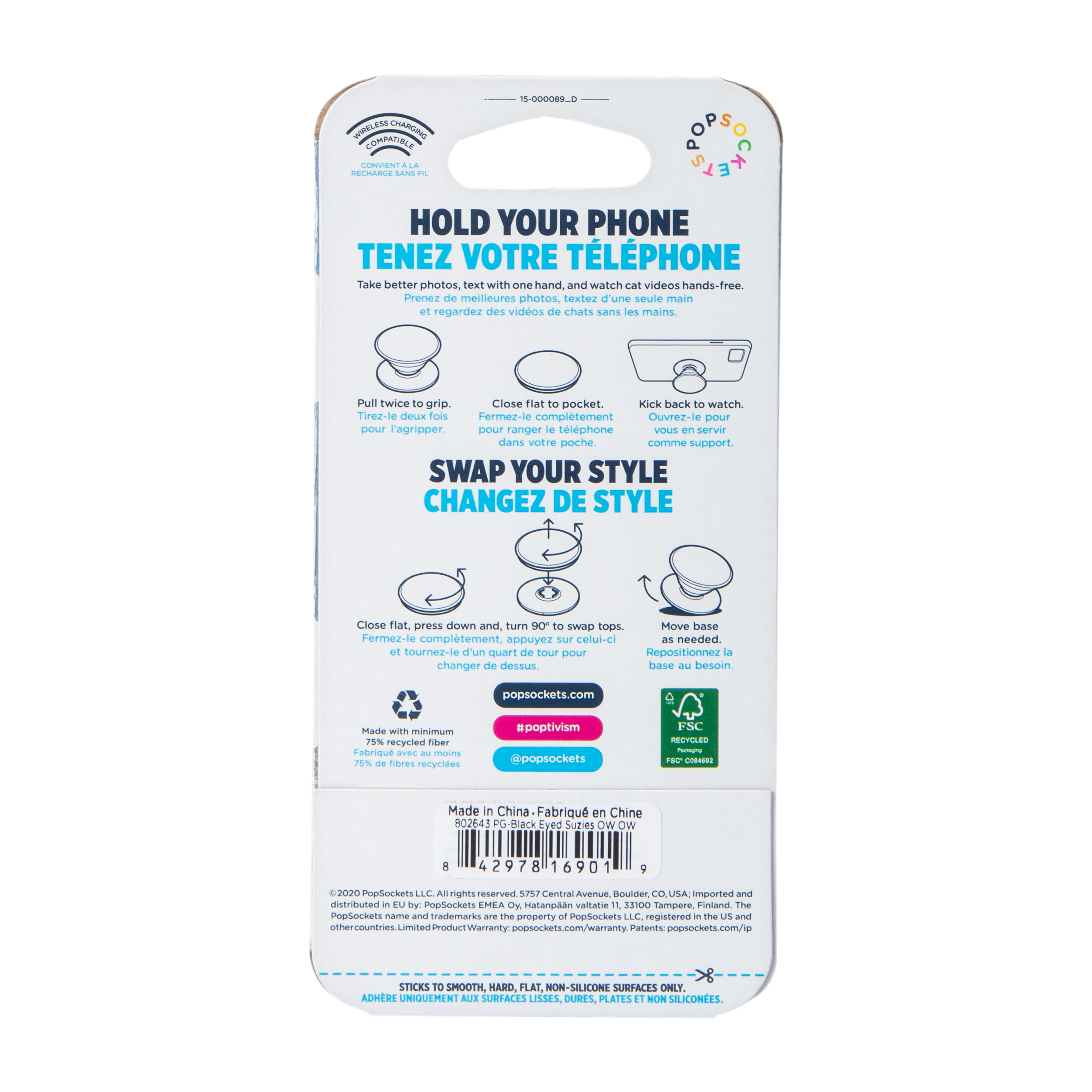 Popsockets Popgrip Floral Phone Grip & Stand