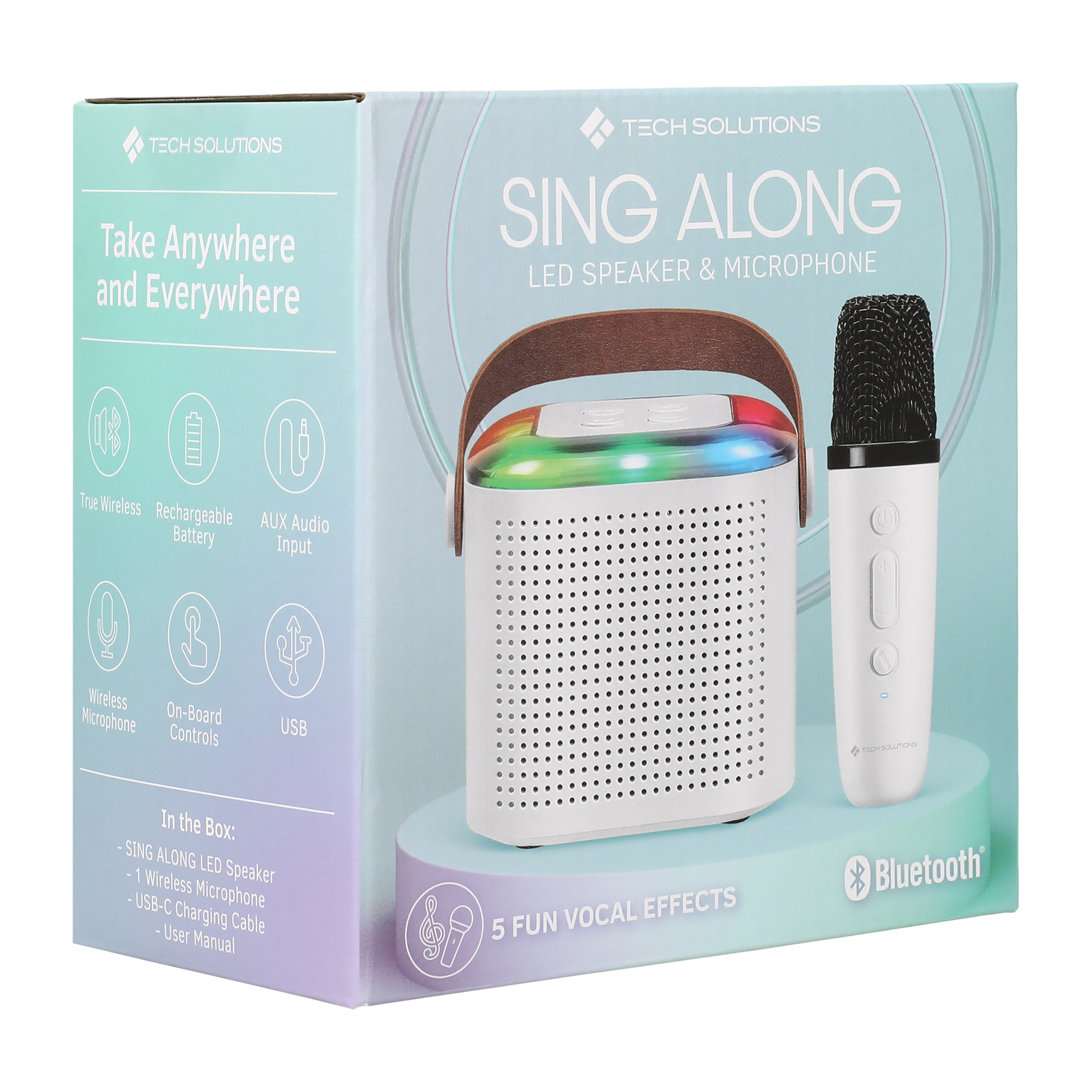 Sing Along LED Speaker & Microphone Set