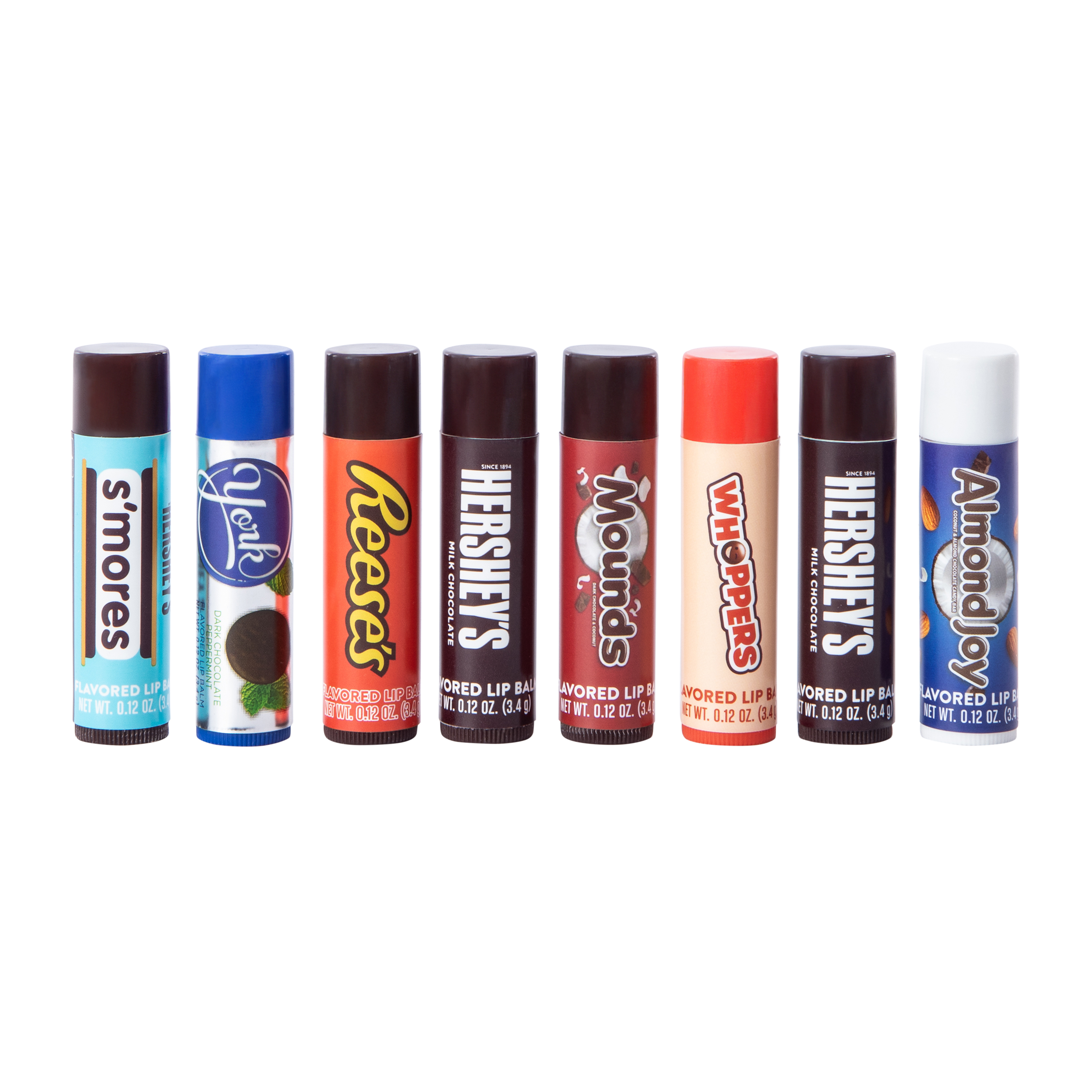 Hershey's Flavored Lip Balm 8-Pack 0.96oz