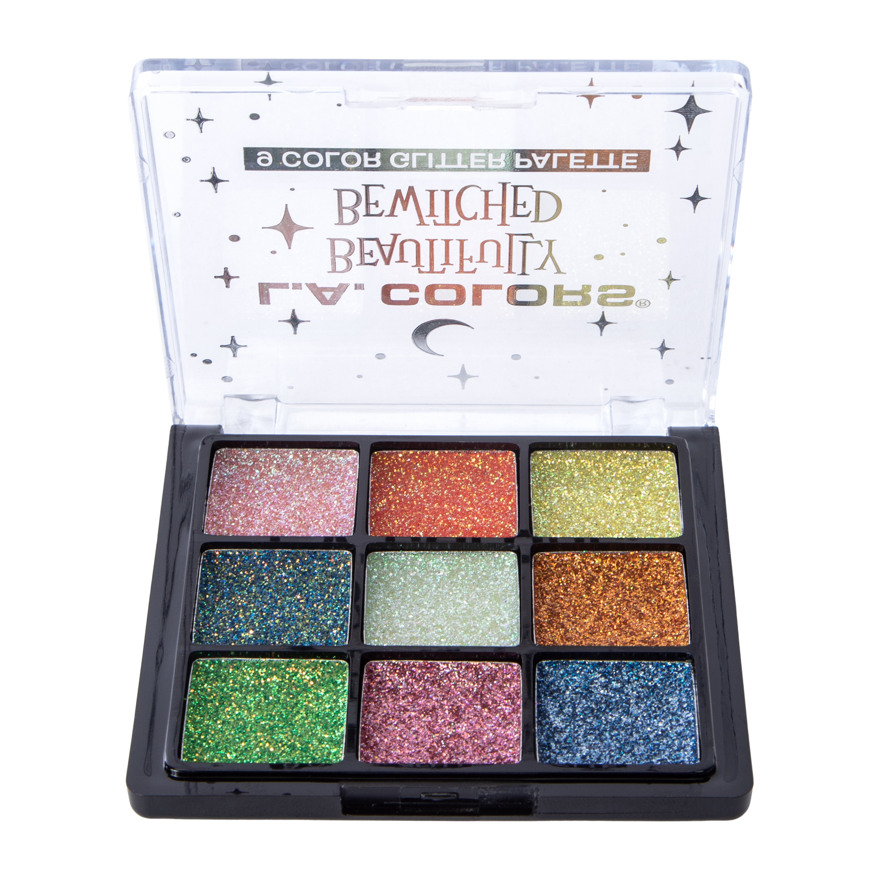 L.A. Colors® Beautifully Bewitched Glitter Palette 9-Color