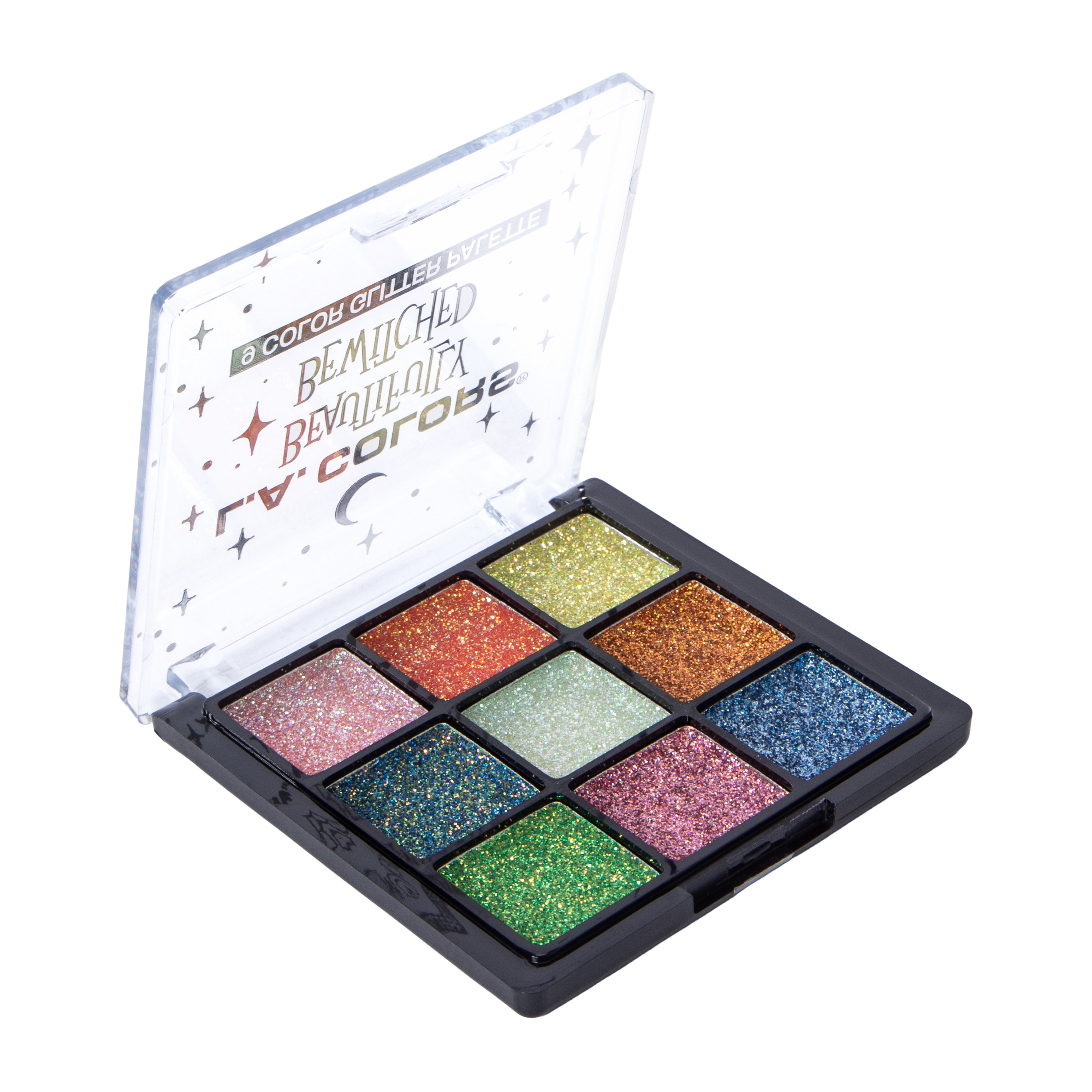 L.A. Colors® Beautifully Bewitched Glitter Palette 9-Color