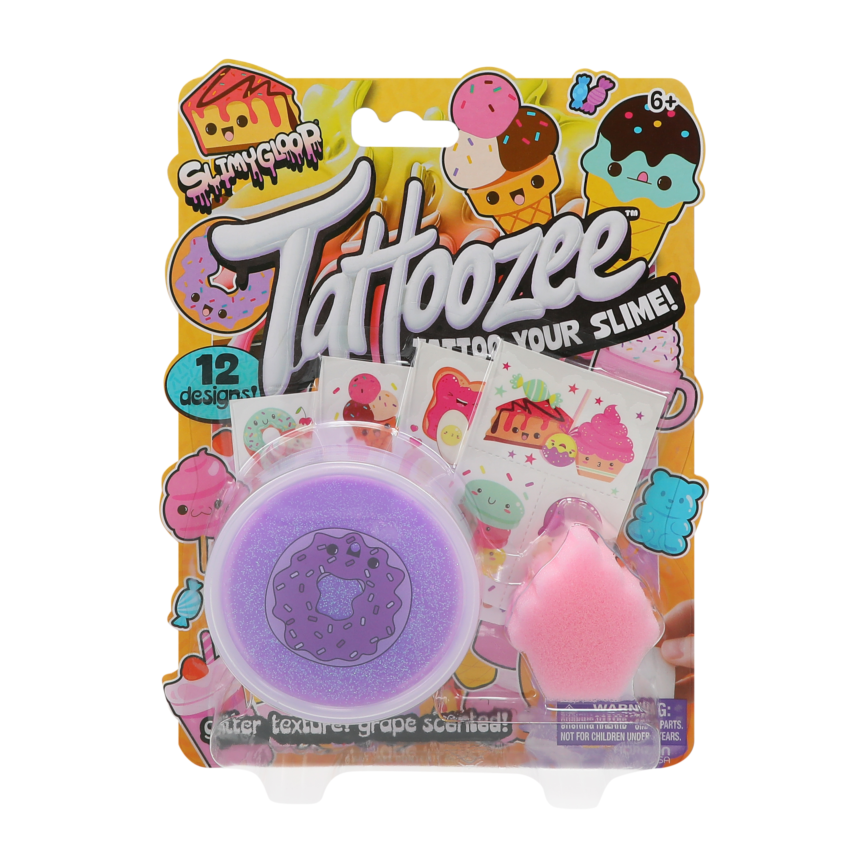 Slimygloop® Tattoozee™ Slime Set