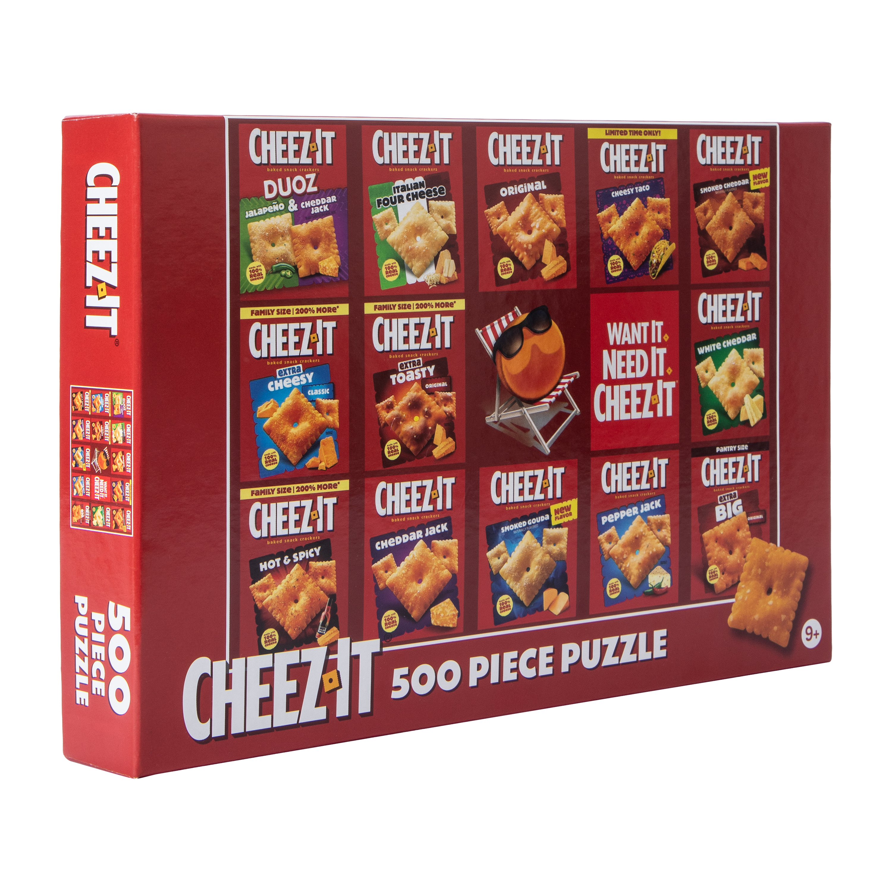 RoseArt® Snack Food Jigsaw Puzzle With Poster 500-Piece