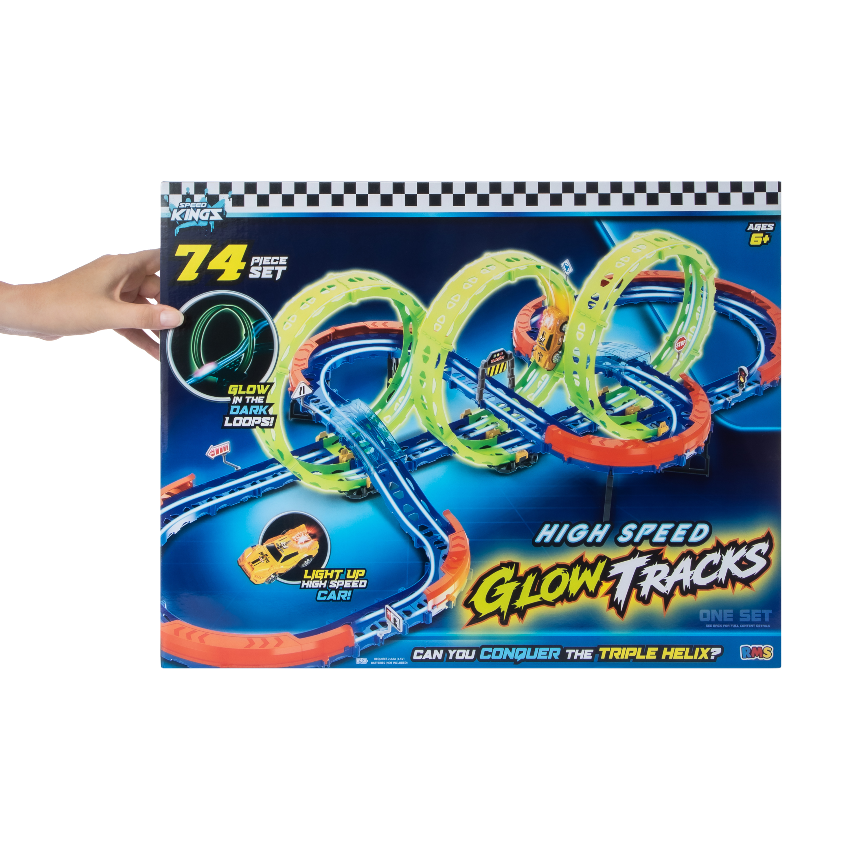 Speed Kingz High Speed Glow Tracks Set