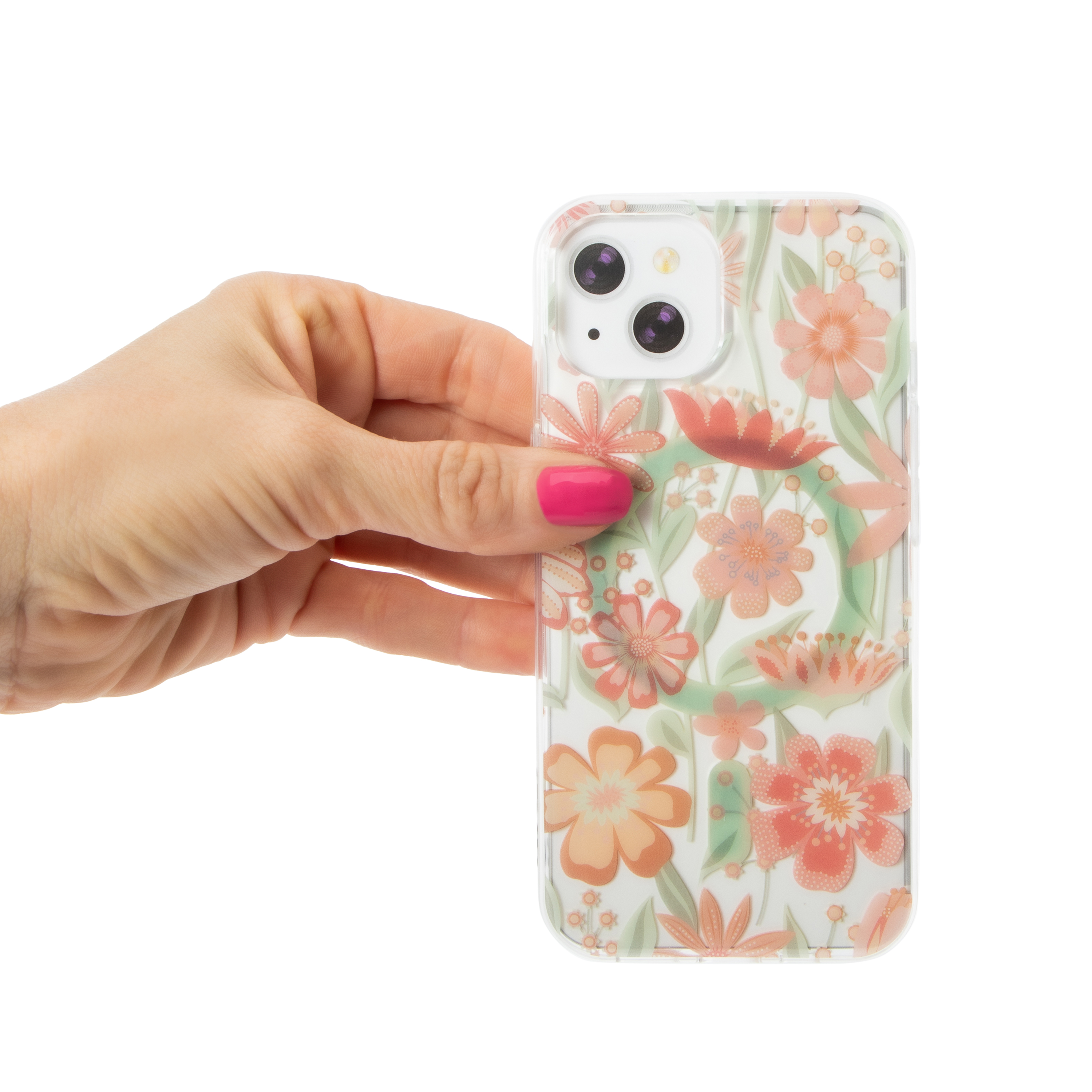iPhone 15®/14®/13® Nouveau Flower Phone Case