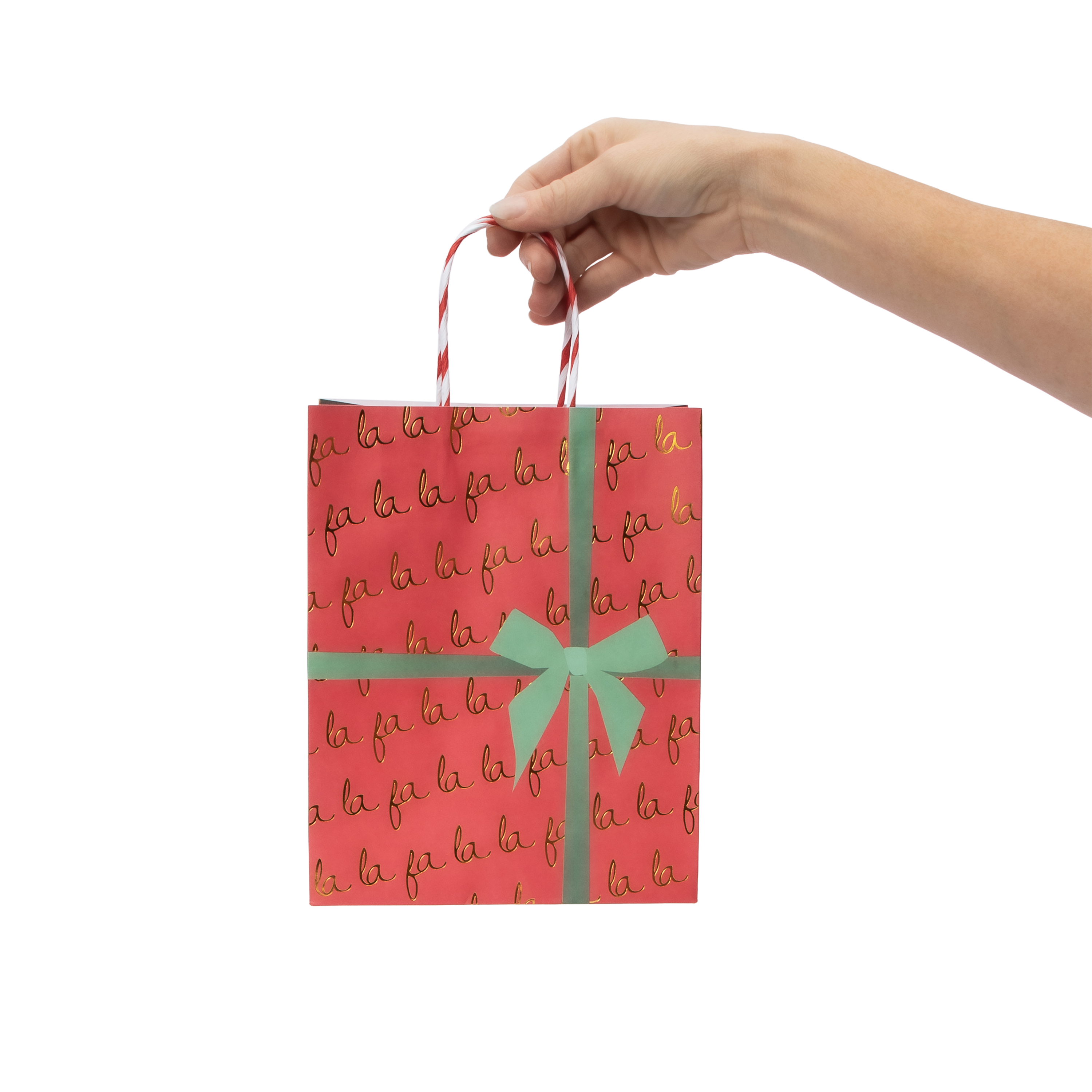 Christmas Holiday Kraft Bags -Count