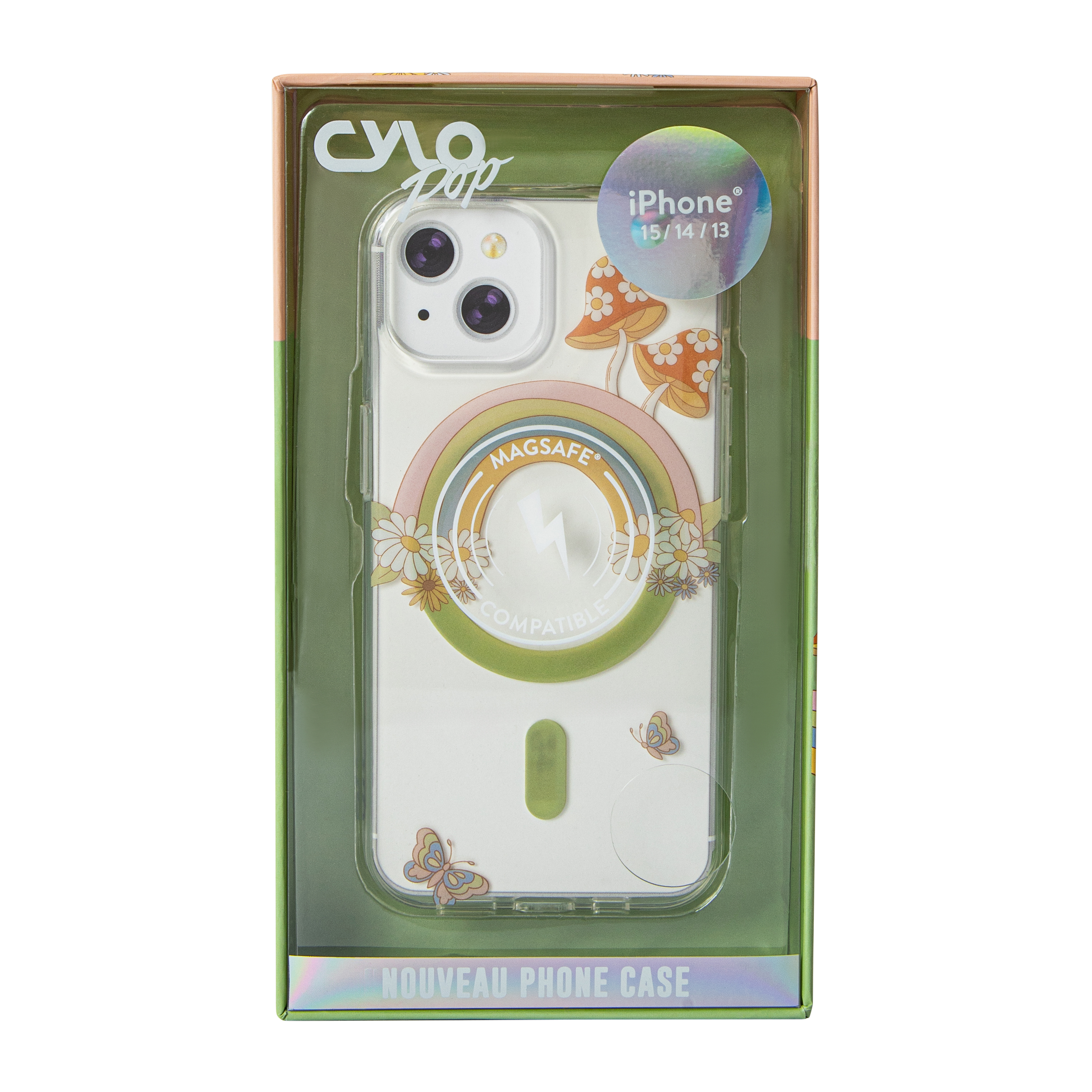 iPhone 15®/14®/13® Nouveau Rainbow Phone Case