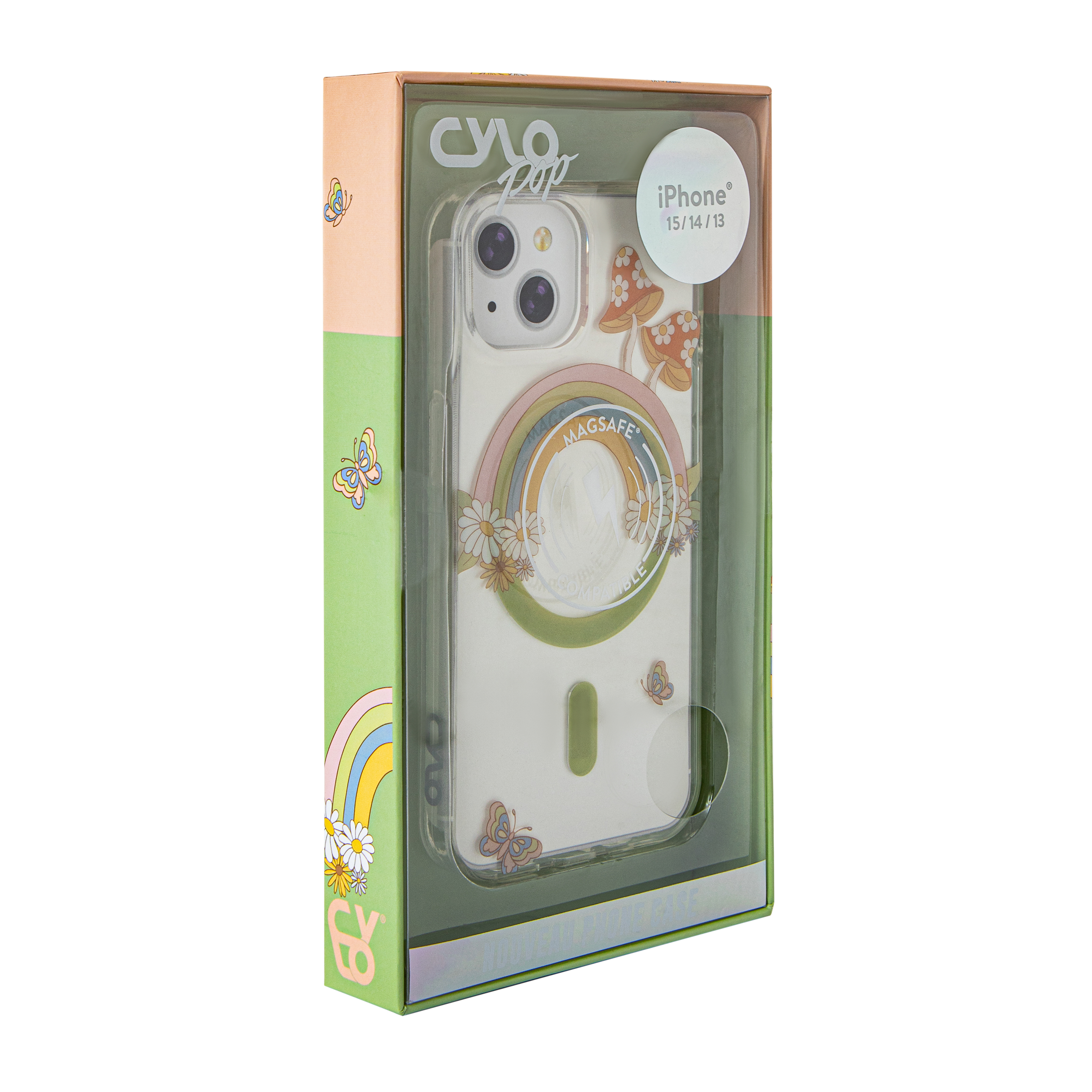 iPhone 15®/14®/13® Nouveau Rainbow Phone Case