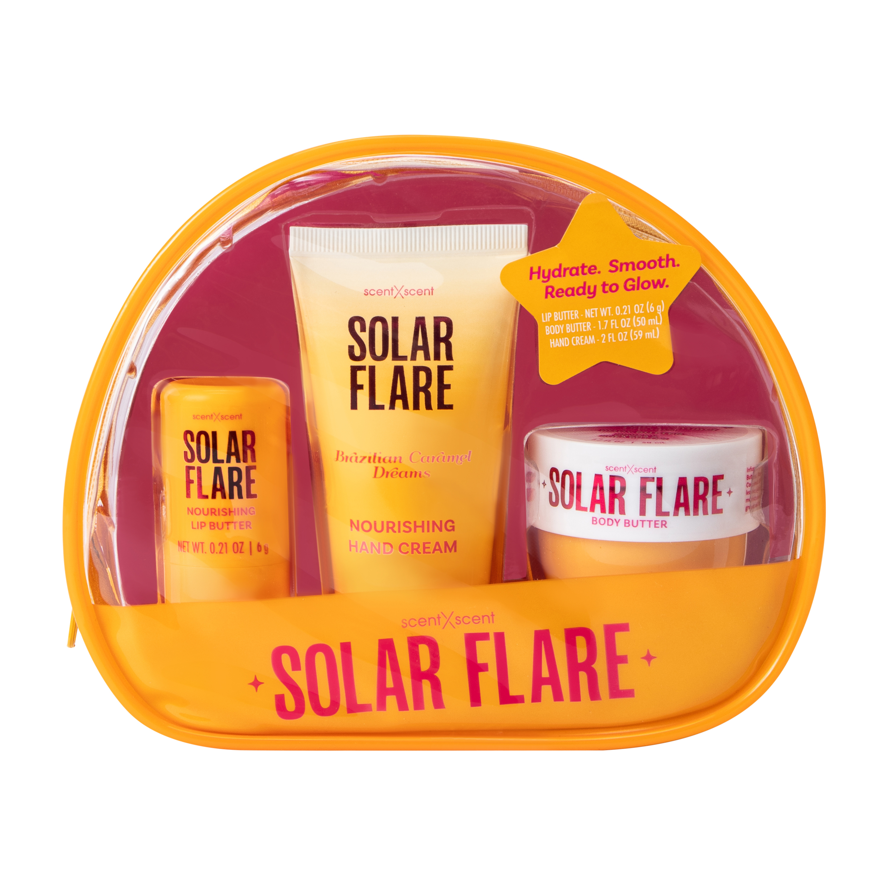 Solar Flare Brazilian Caramel Dreams Gift Set