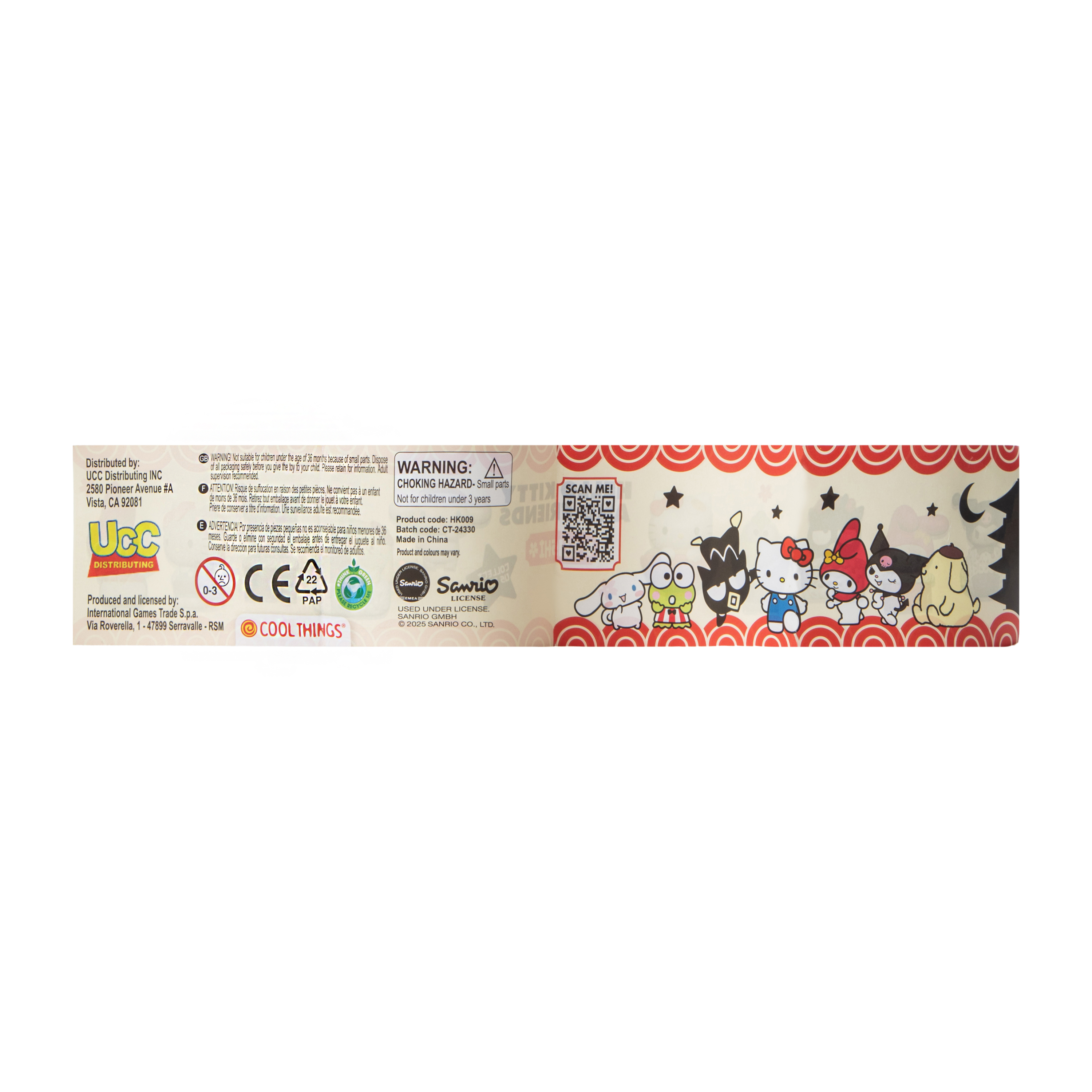 Hello Kitty And Friends® Sushi Mystery Ball (Styles May Vary)