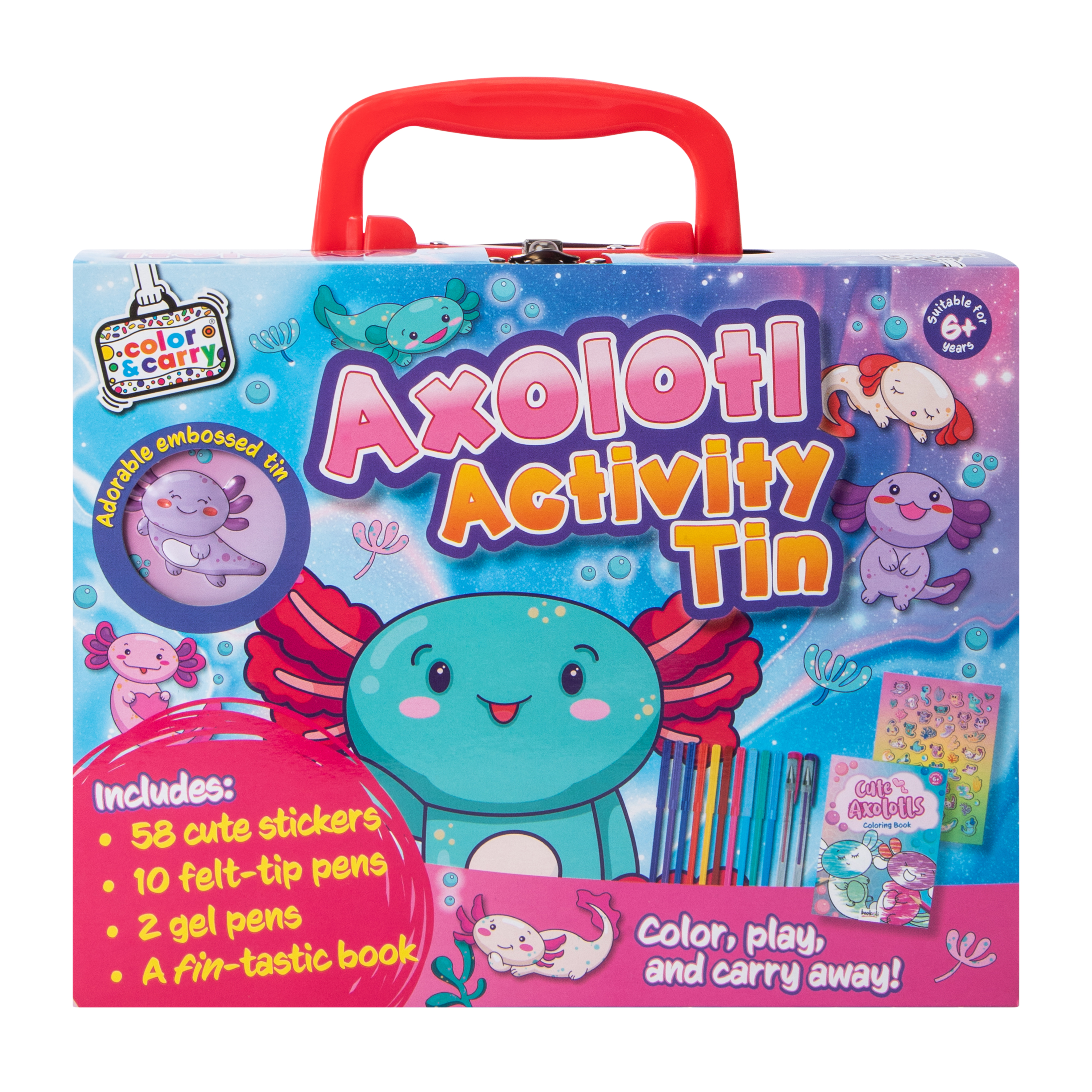 Color & Carry® Monster Machines Activity Tin Set