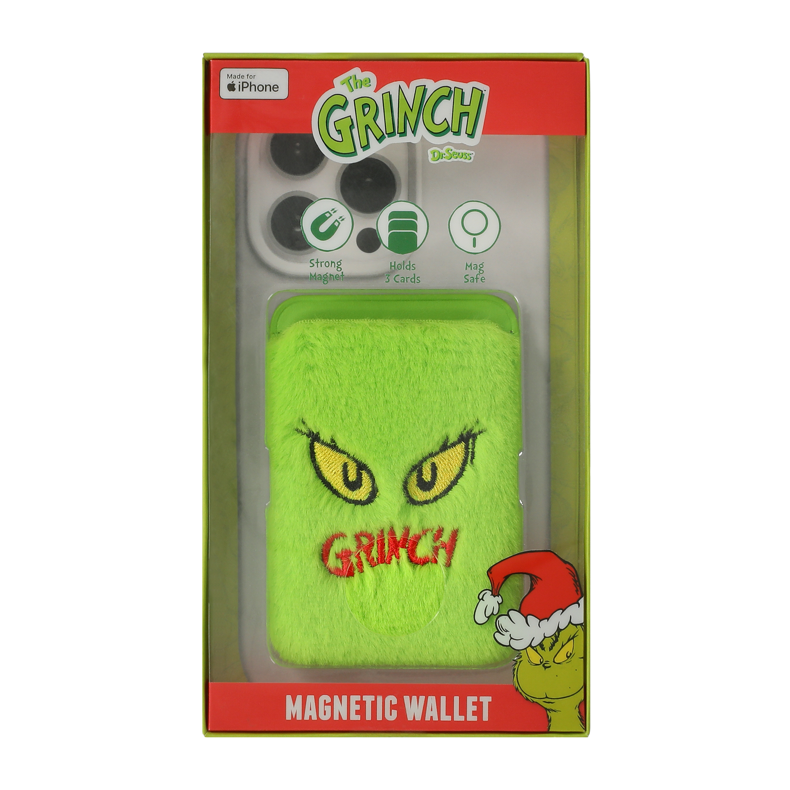 iPhone® The Grinch™ Dr. Seuss™ MagSafe® Magnetic Wallet