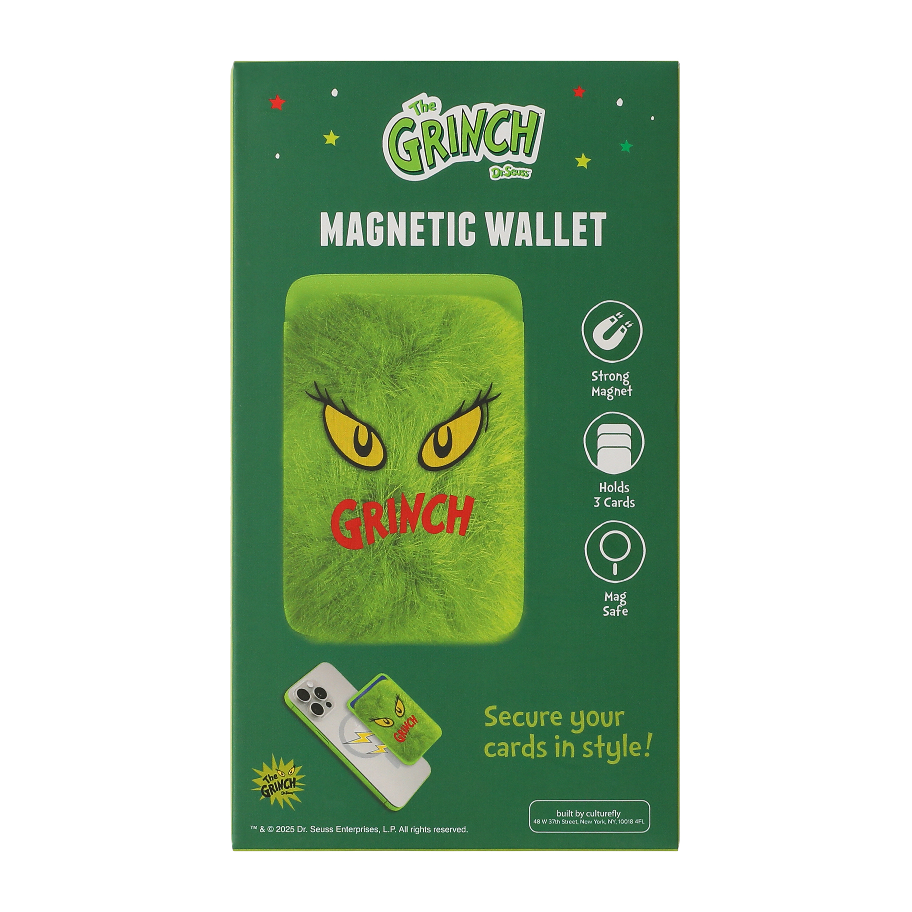 iPhone® The Grinch™ Dr. Seuss™ MagSafe® Magnetic Wallet